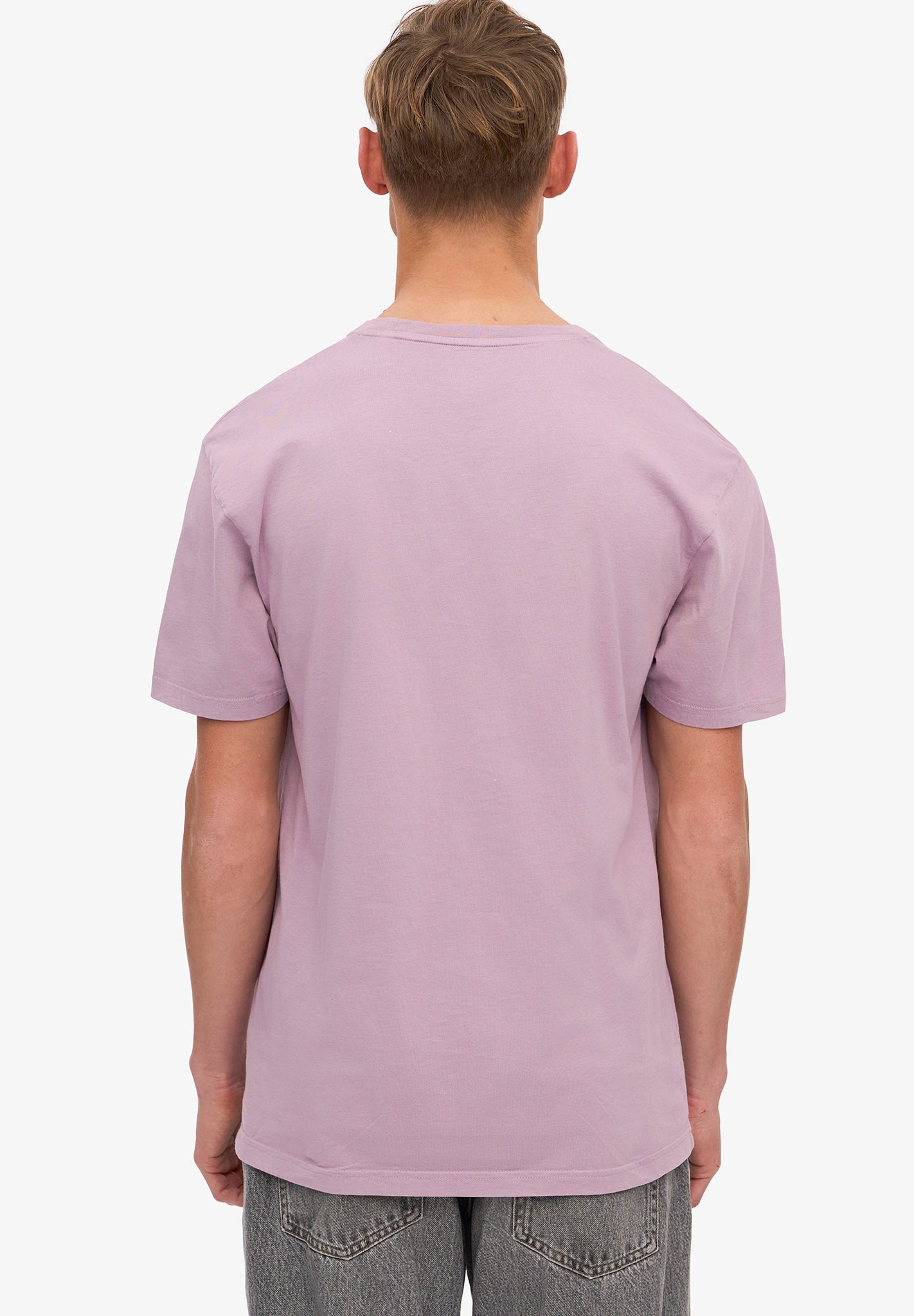 COLORFUL STANDARD - Classic Organic Tee - Pearly Purple - BACKYARD