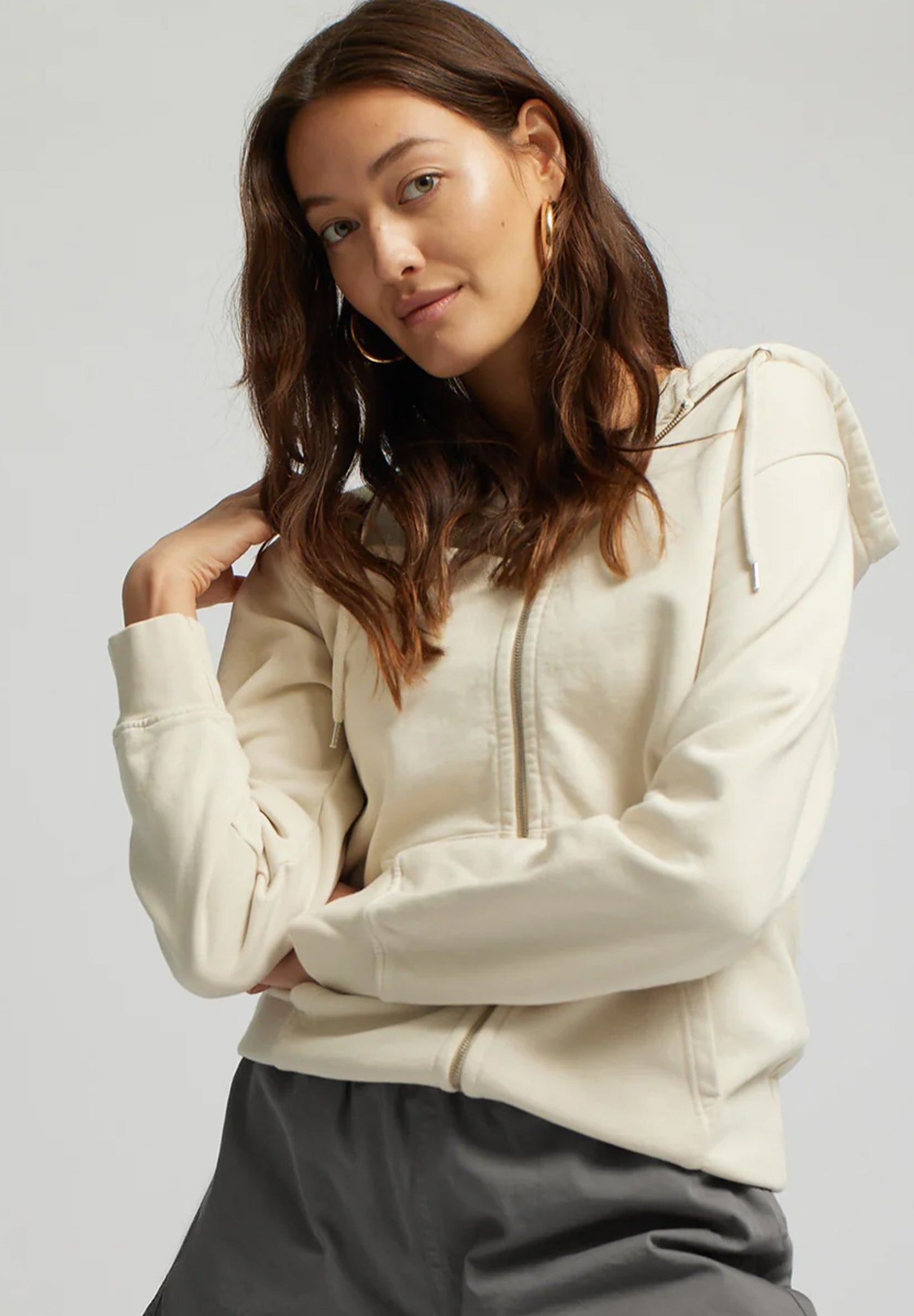 COLORFUL STANDARD - Classic Organic Zip Hood - Purple Haze - BACKYARD