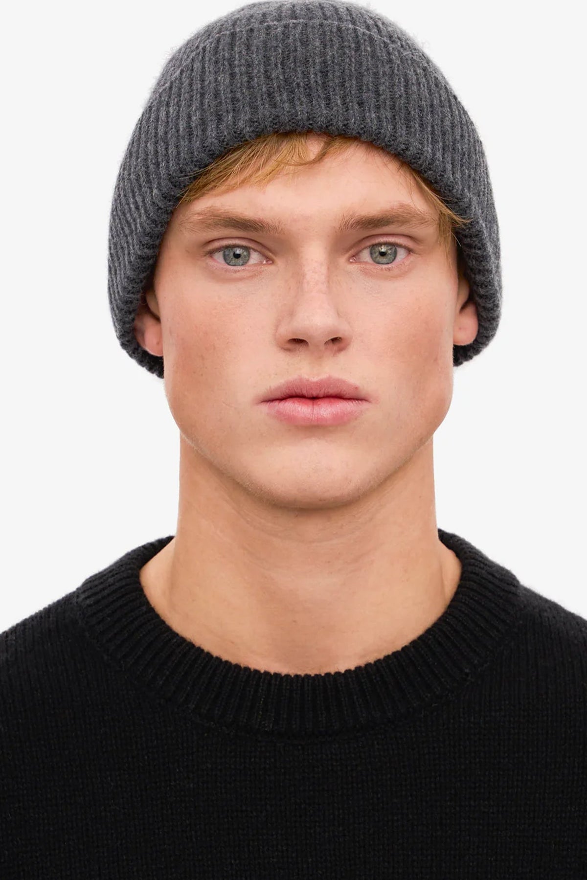COLORFUL STANDARD - Merino Wool Beanie - Lava Grey - BACKYARD