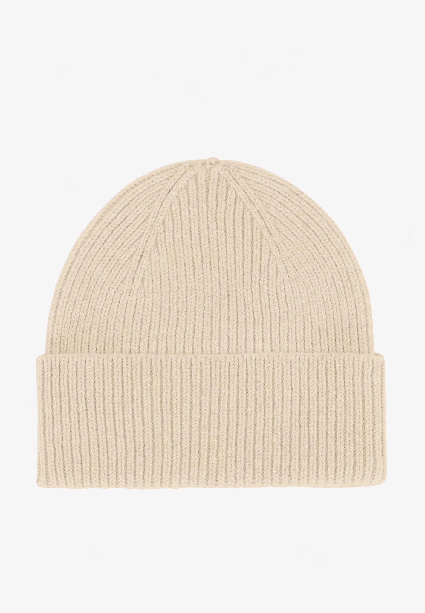 COLORFUL STANDARD - Merino Wool Beanie - Ivory White - BACKYARD