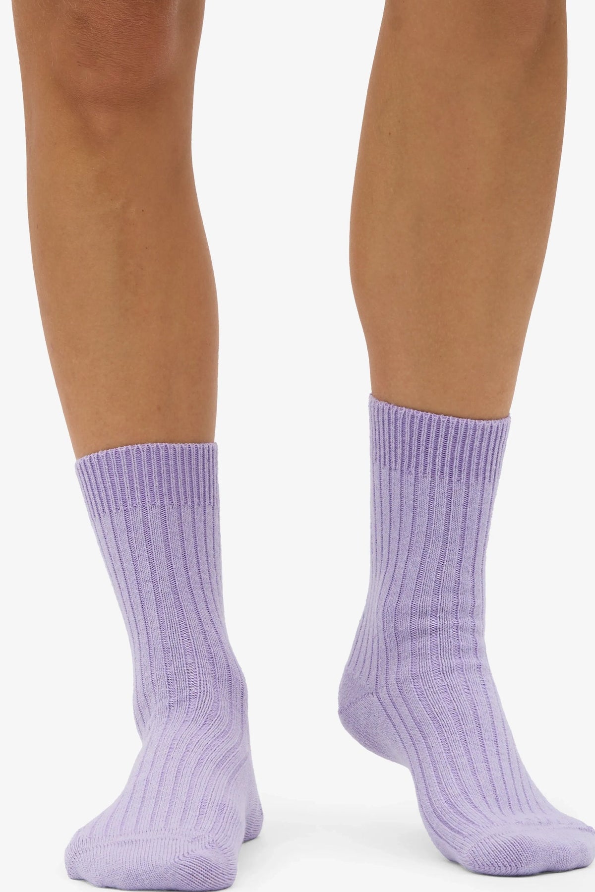 COLORFUL STANDARD - Merino Wool Blend Sock - Soft Lavender - BACKYARD