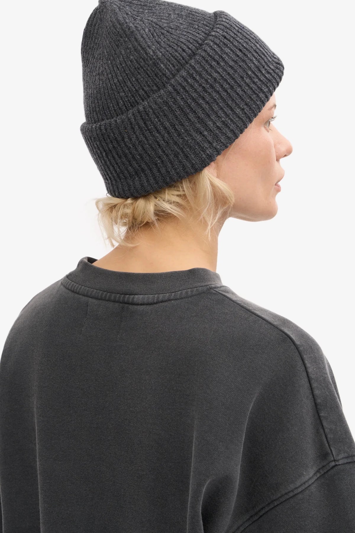 COLORFUL STANDARD-Merino Wool Hat-Lava Grey-BACKYARD
