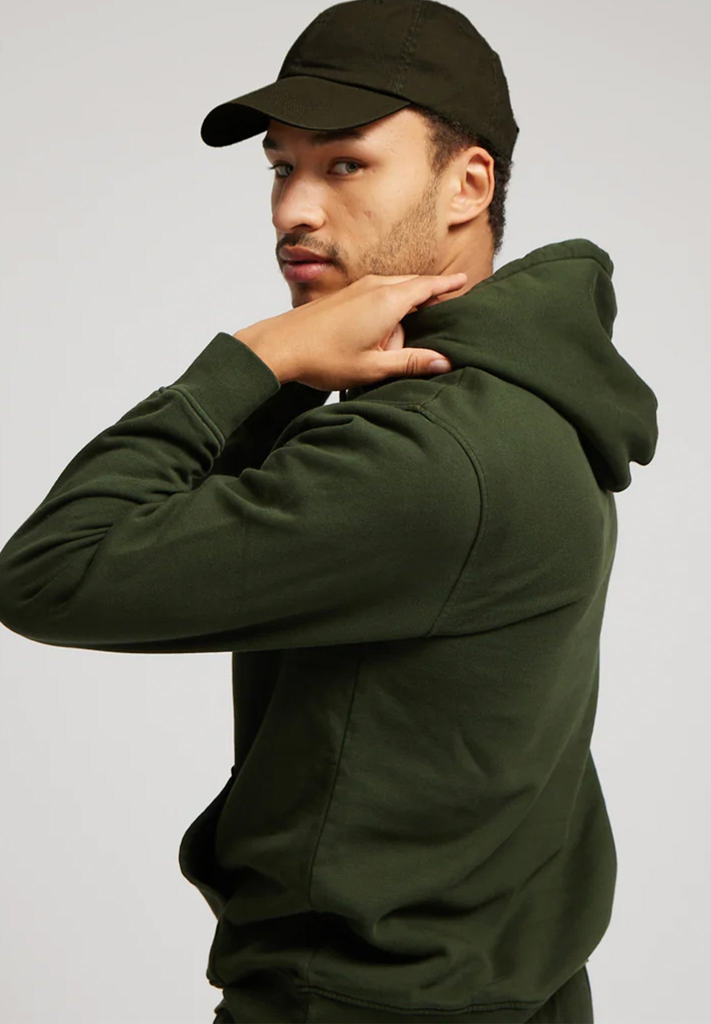 COLORFUL STANDARD - Organic Cotton Cap - Dusty Olive - BACKYARD