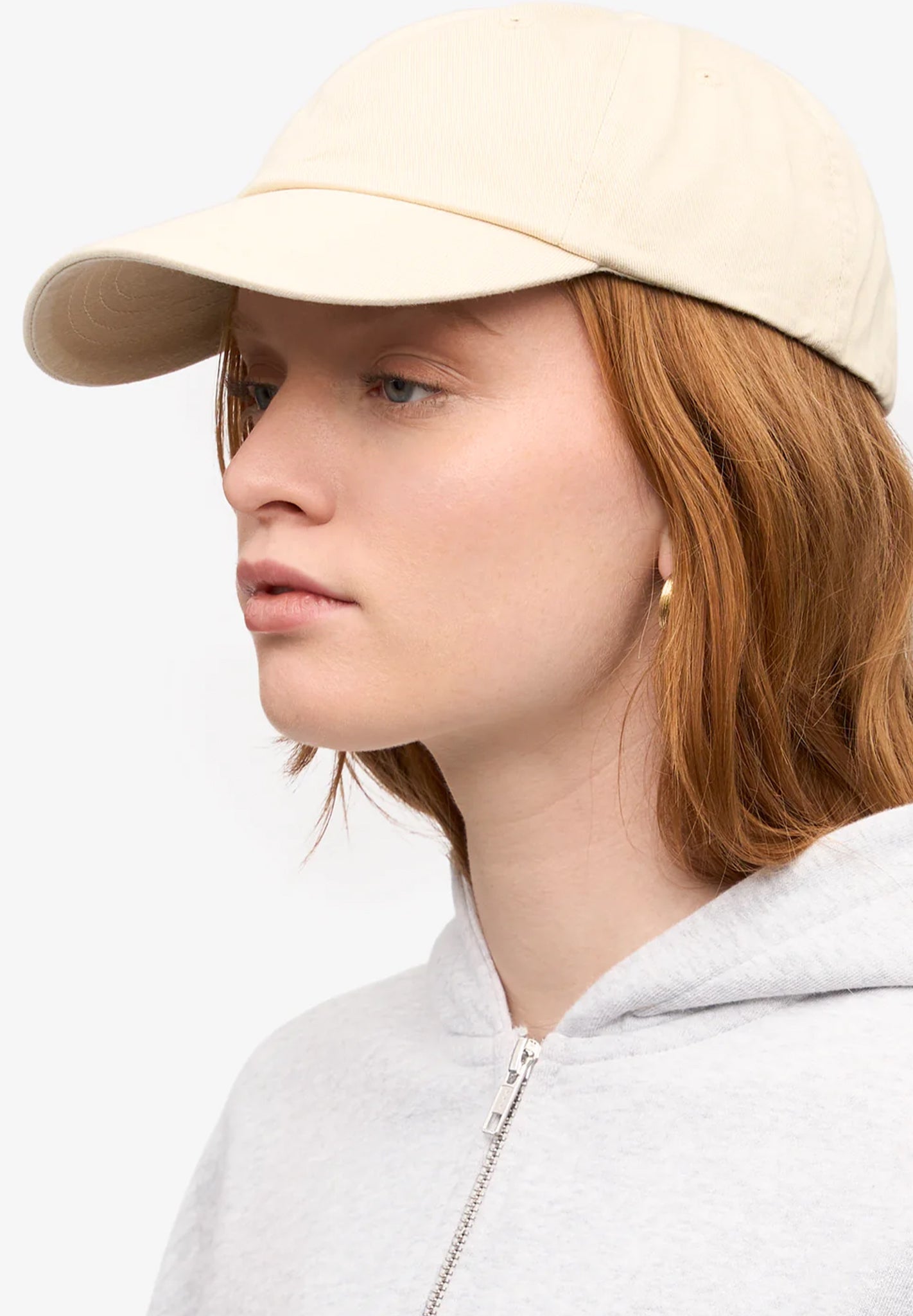 COLORFUL STANDARD - Organic Cotton Cap - Ivory White - BACKYARD