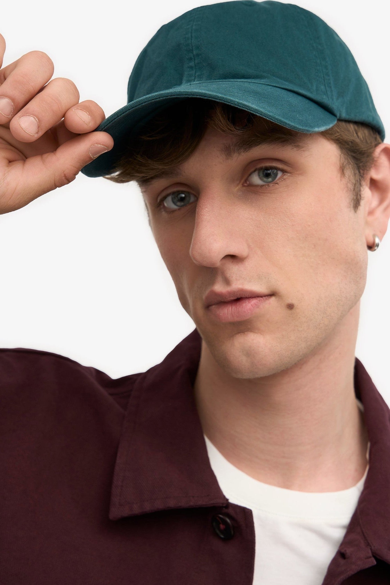 COLORFUL STANDARD - Organic Cotton Cap - Ocean Green - BACKYARD