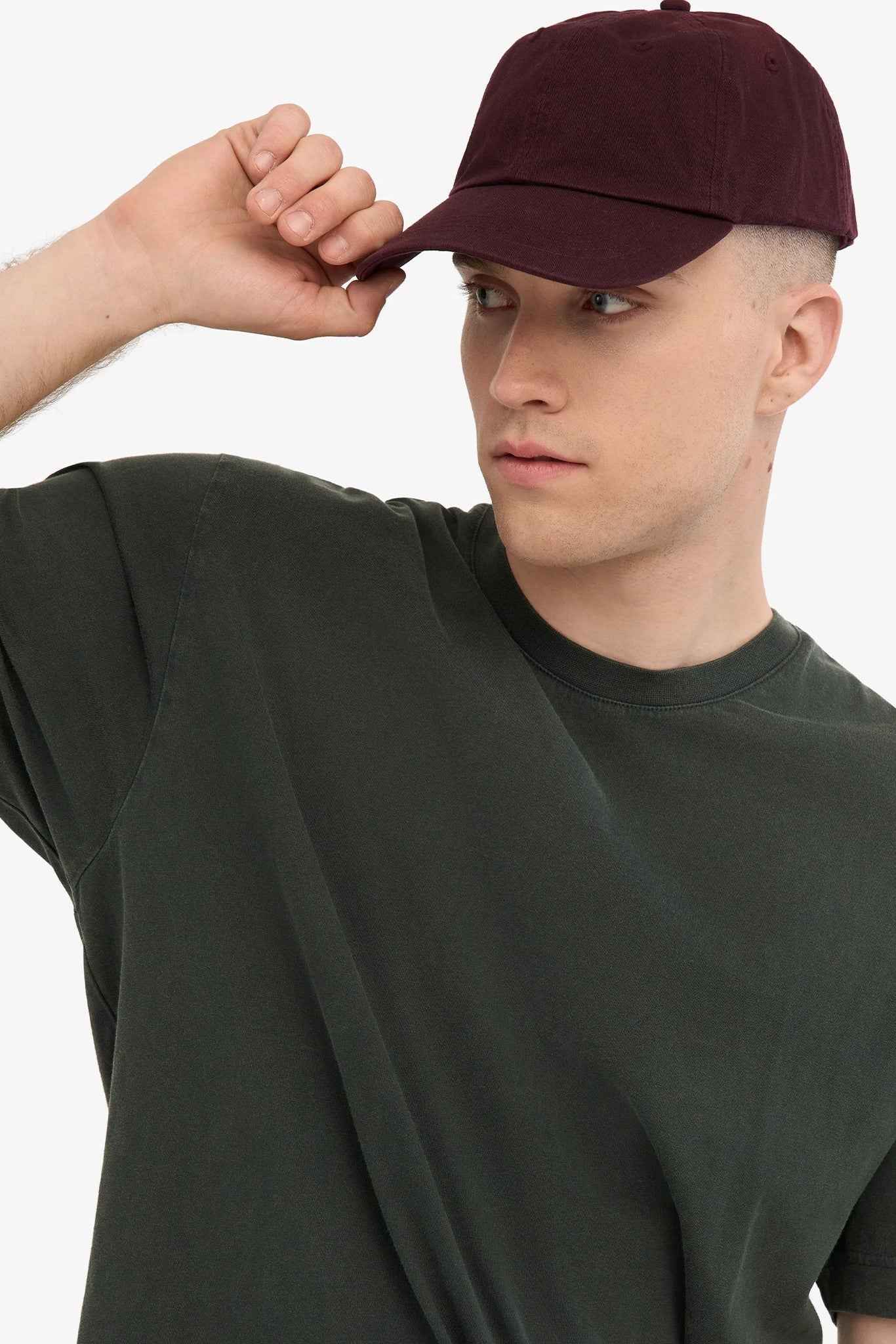 COLORFUL STANDARD - Organic Cotton Cap - Oxblood Red - BACKYARD