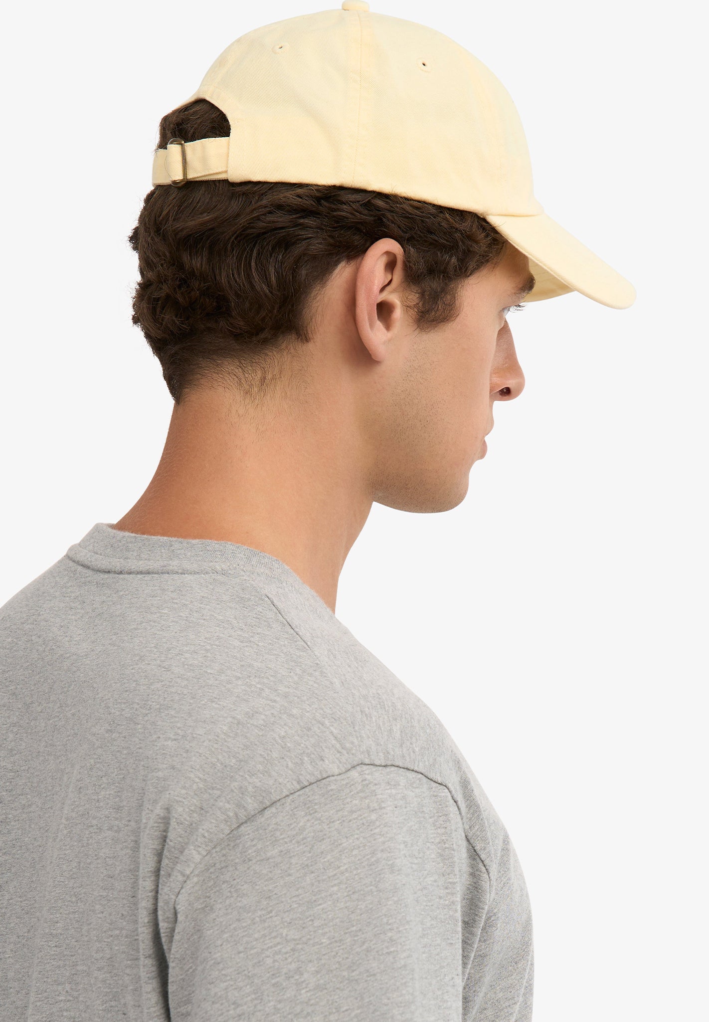 COLORFUL STANDARD - Organic Cotton Cap - Soft Yellow - BACKYARD