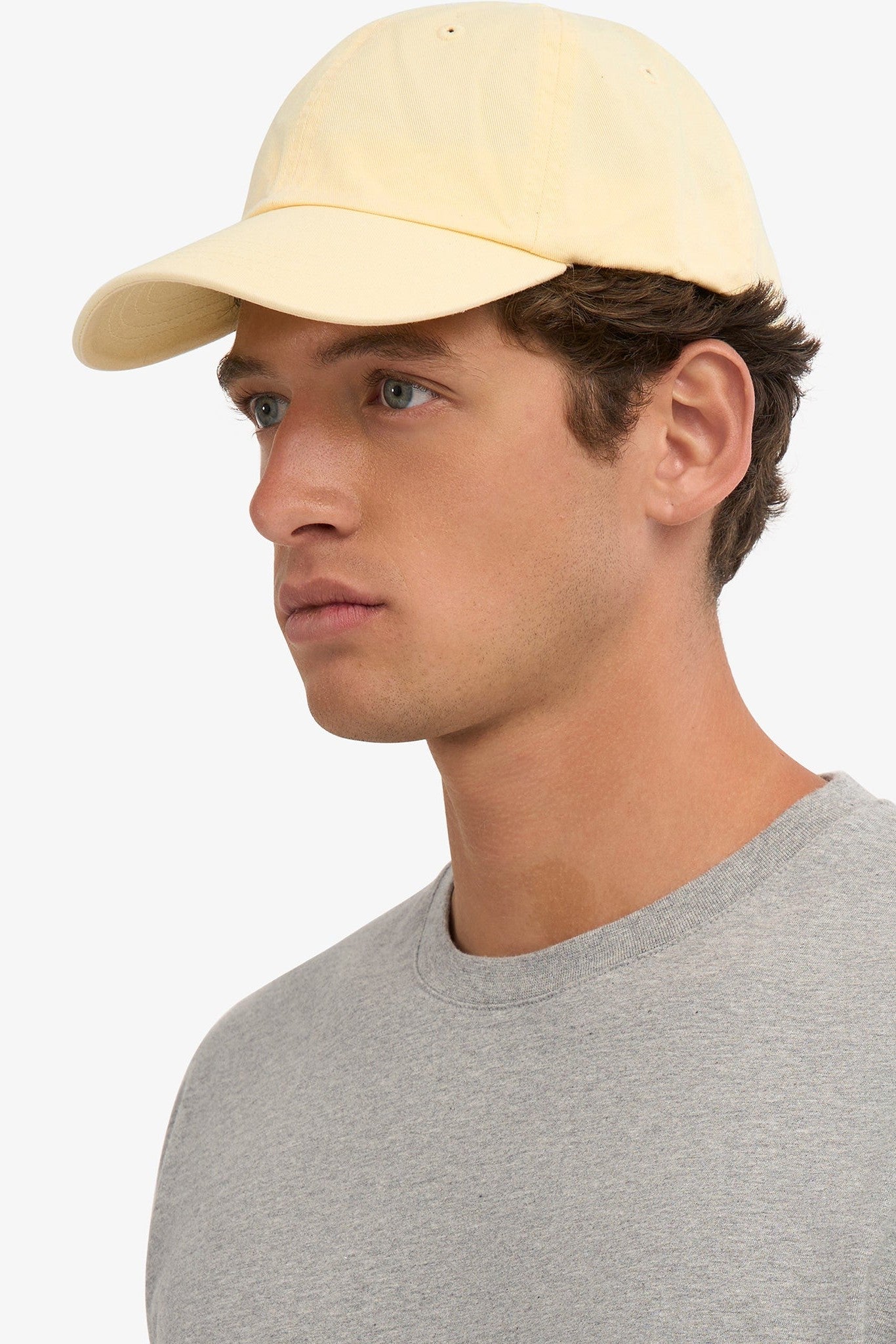 COLORFUL STANDARD - Organic Cotton Cap - Soft Yellow - BACKYARD