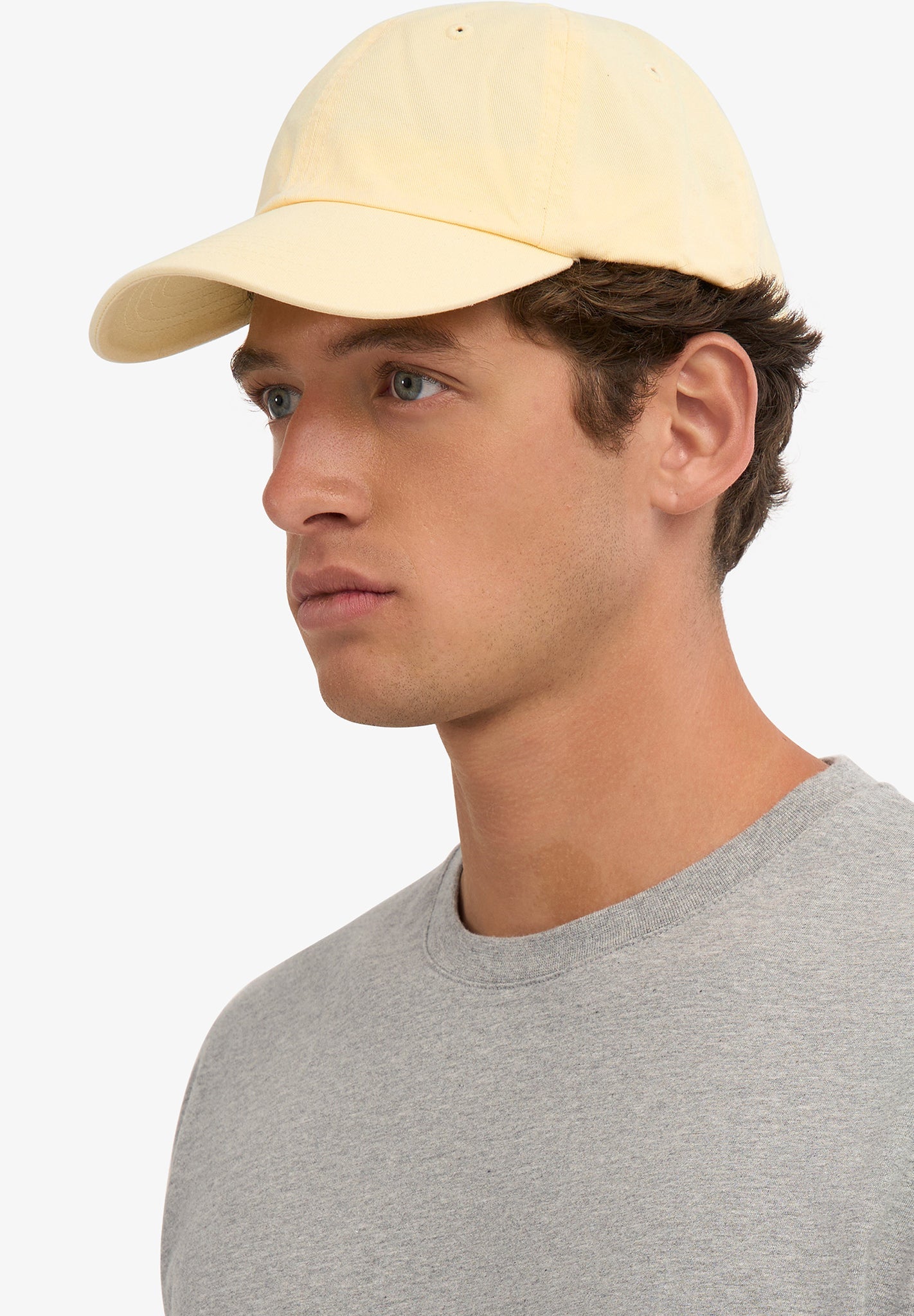 COLORFUL STANDARD - Organic Cotton Cap - Soft Yellow - BACKYARD