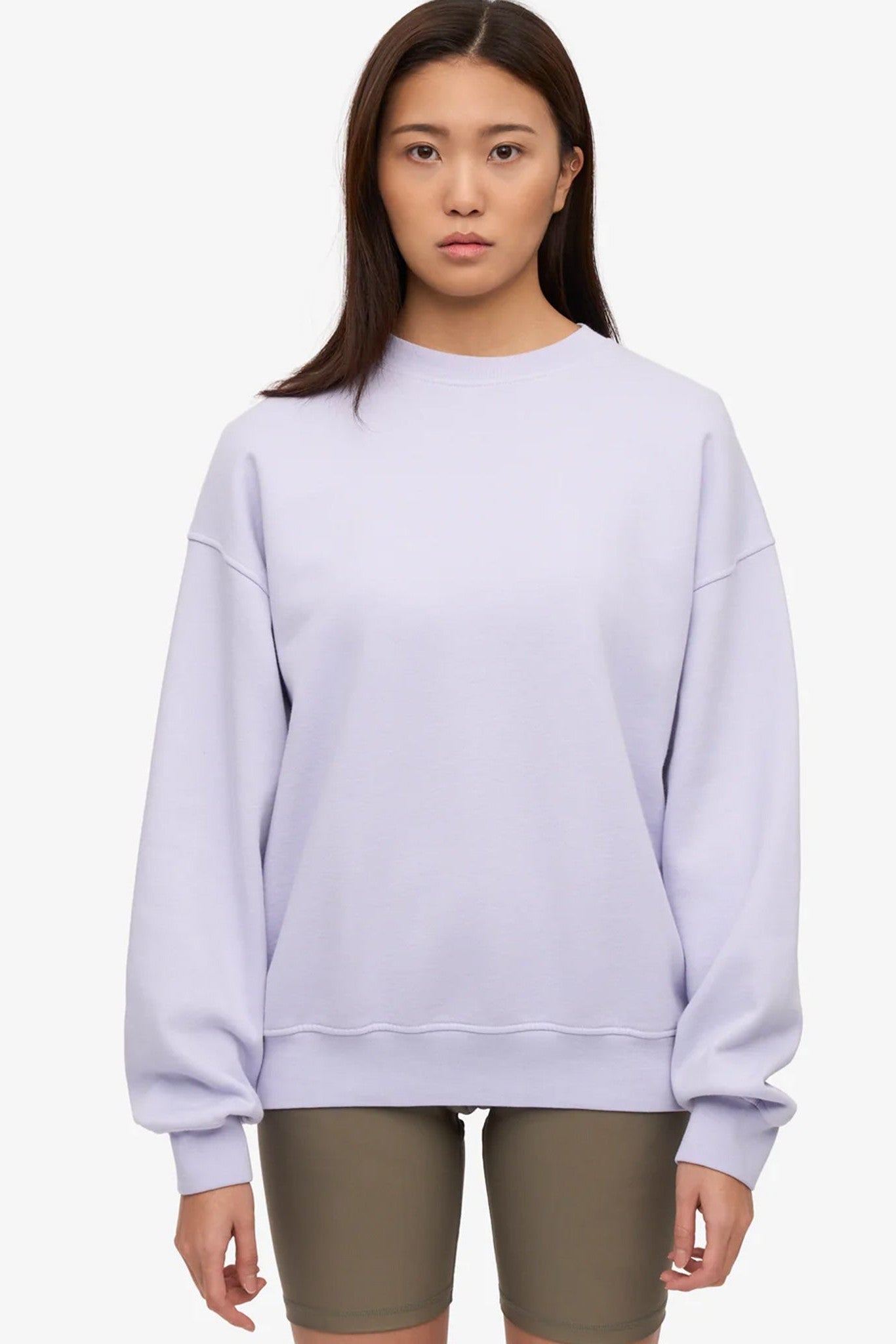 COLORFUL STANDARD - Organic Oversized Crew - Soft Lavender - BACKYARD