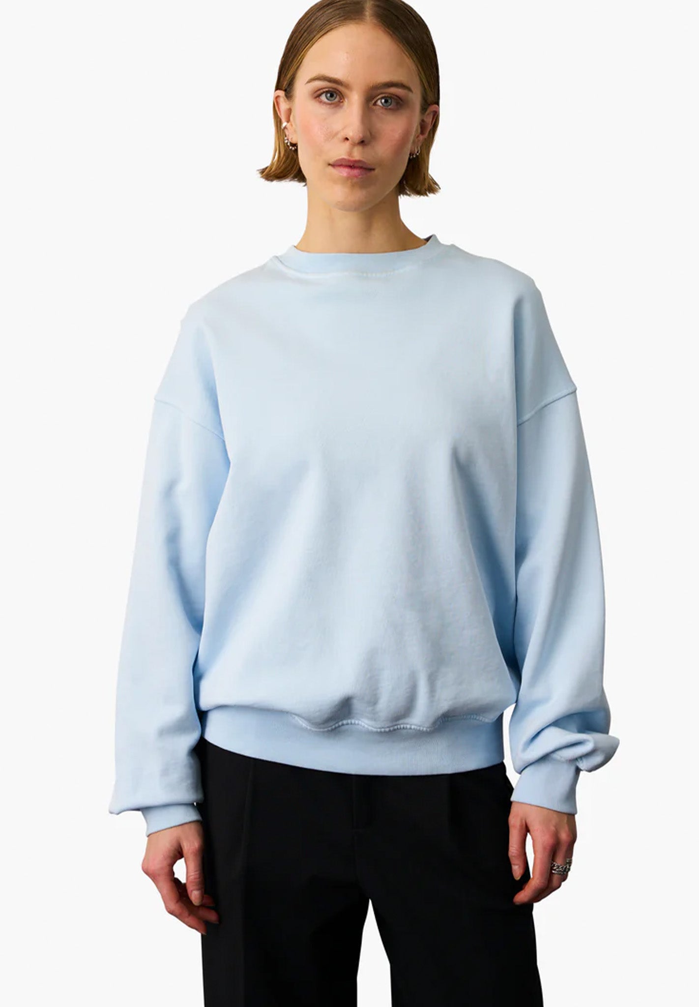 COLORFUL STANDARD - Organic Oversized Crew - Purple Haze - BACKYARD