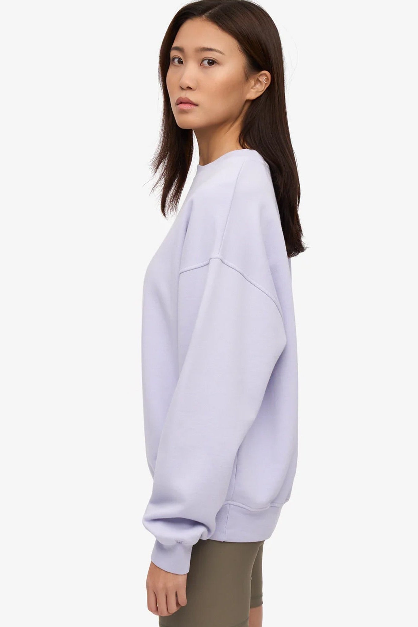 COLORFUL STANDARD - Organic Oversized Crew - Soft Lavender - BACKYARD