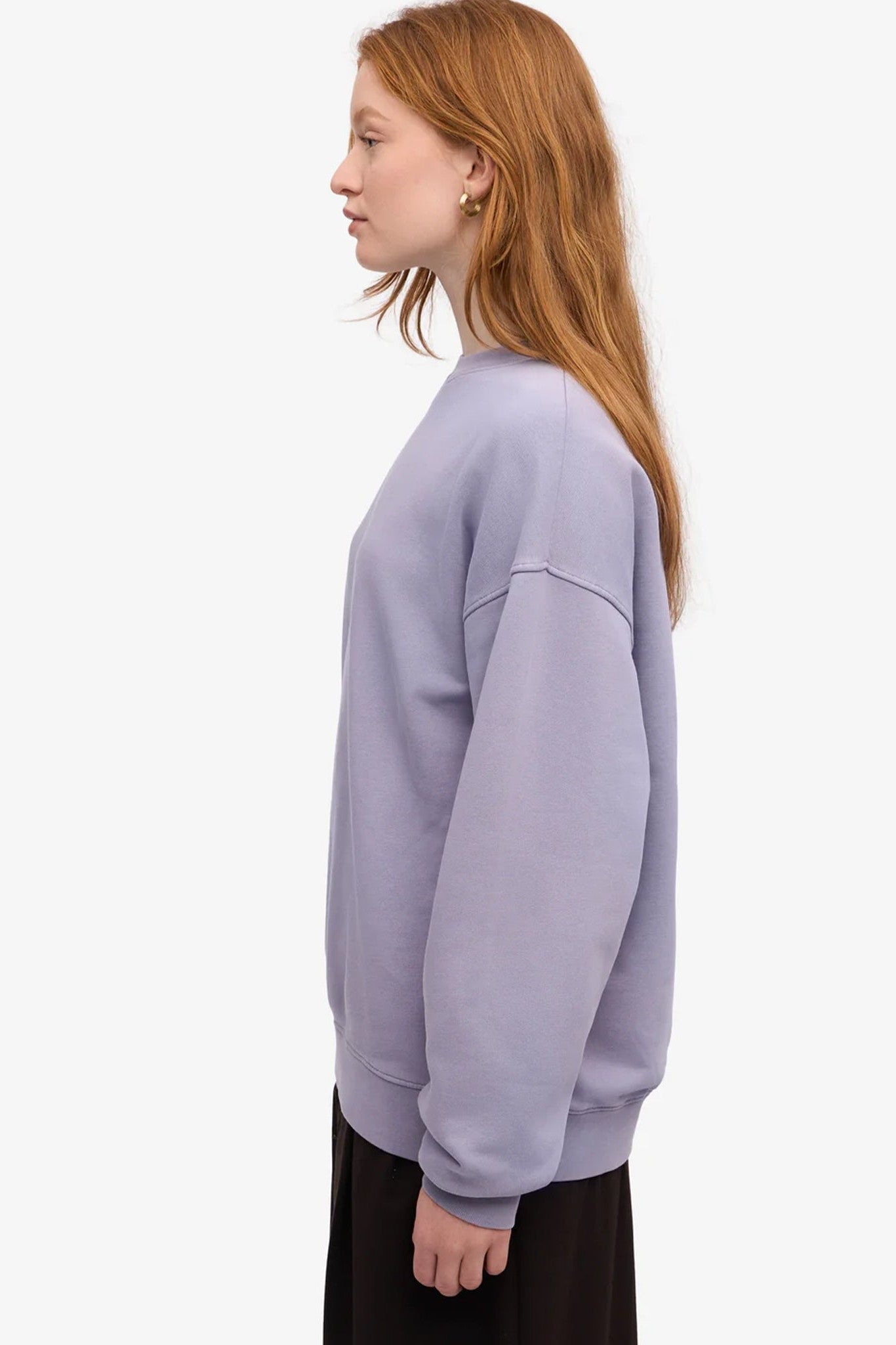 COLORFUL STANDARD - Organic Oversized Crew - Purple Jade - BACKYARD