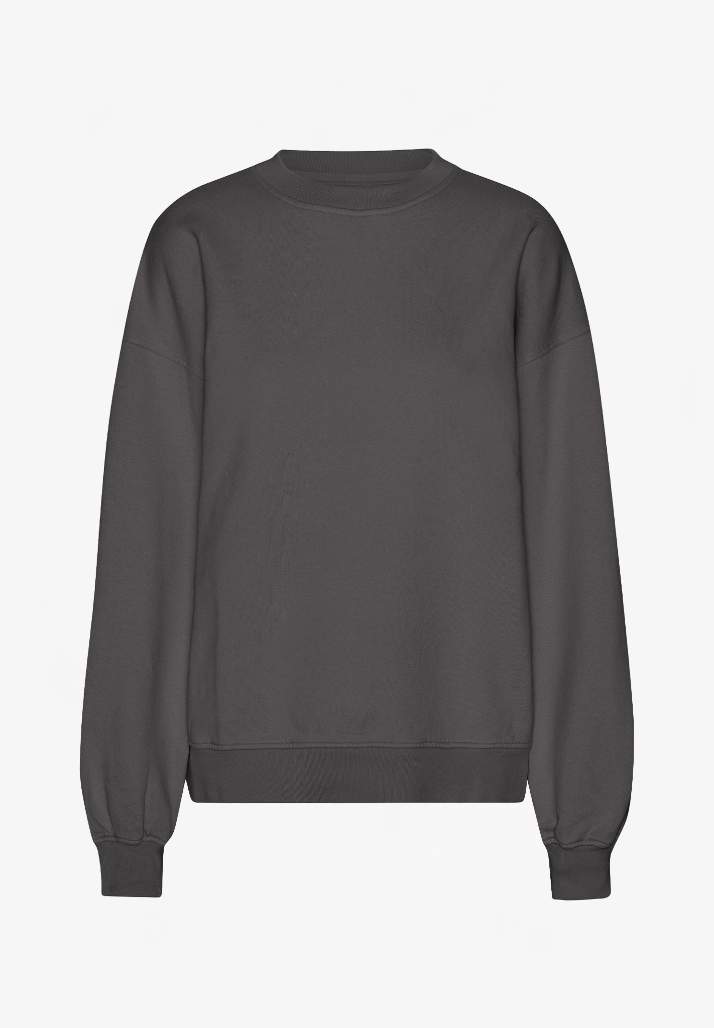 COLORFUL STANDARD - Organic Oversized Crew - Lava Grey - BACKYARD