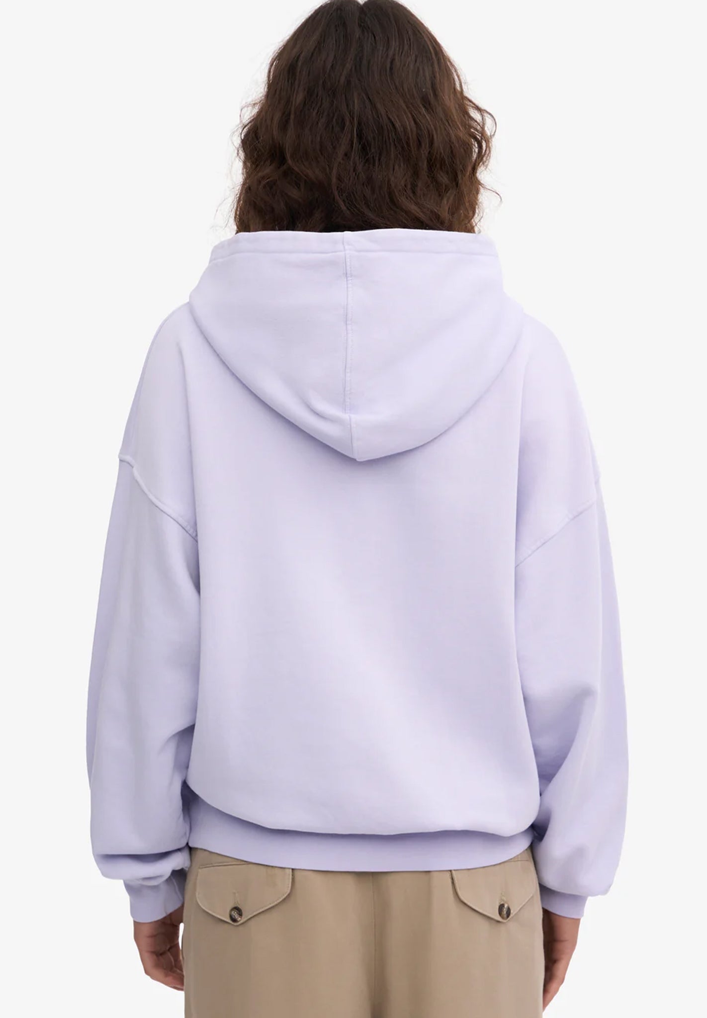 COLORFUL STANDARD - Organic Oversized Hood - Soft Lavender - BACKYARD
