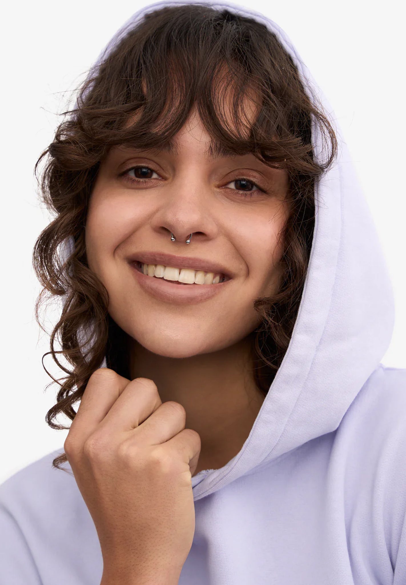 COLORFUL STANDARD - Organic Oversized Hood - Soft Lavender - BACKYARD