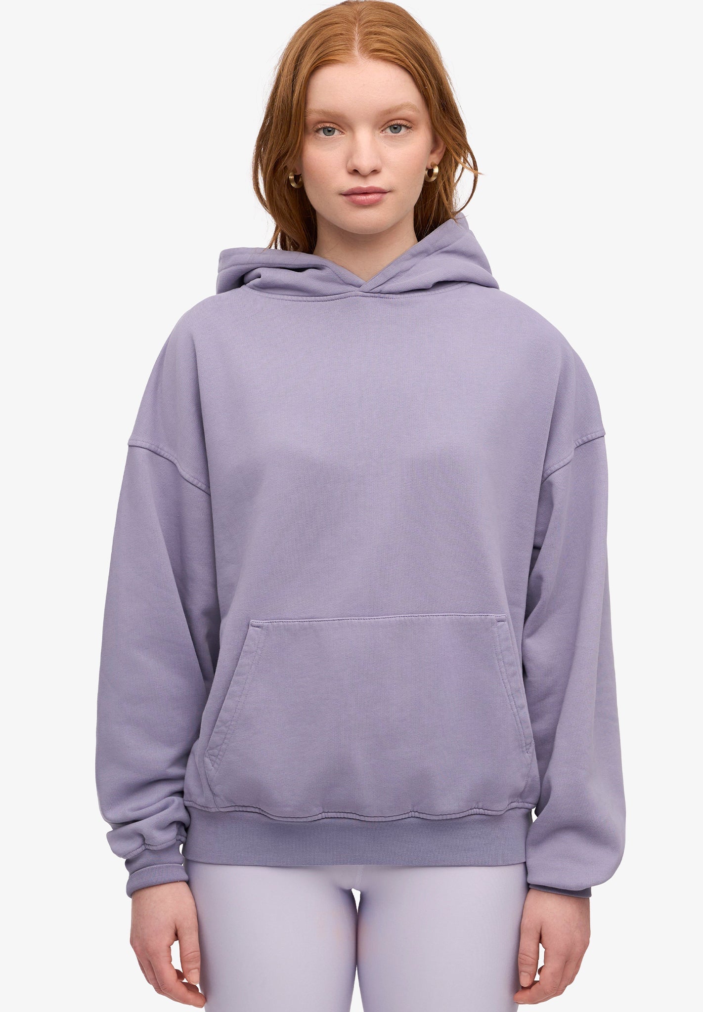COLORFUL STANDARD - Organic Oversized Hood - Purple Jade - BACKYARD