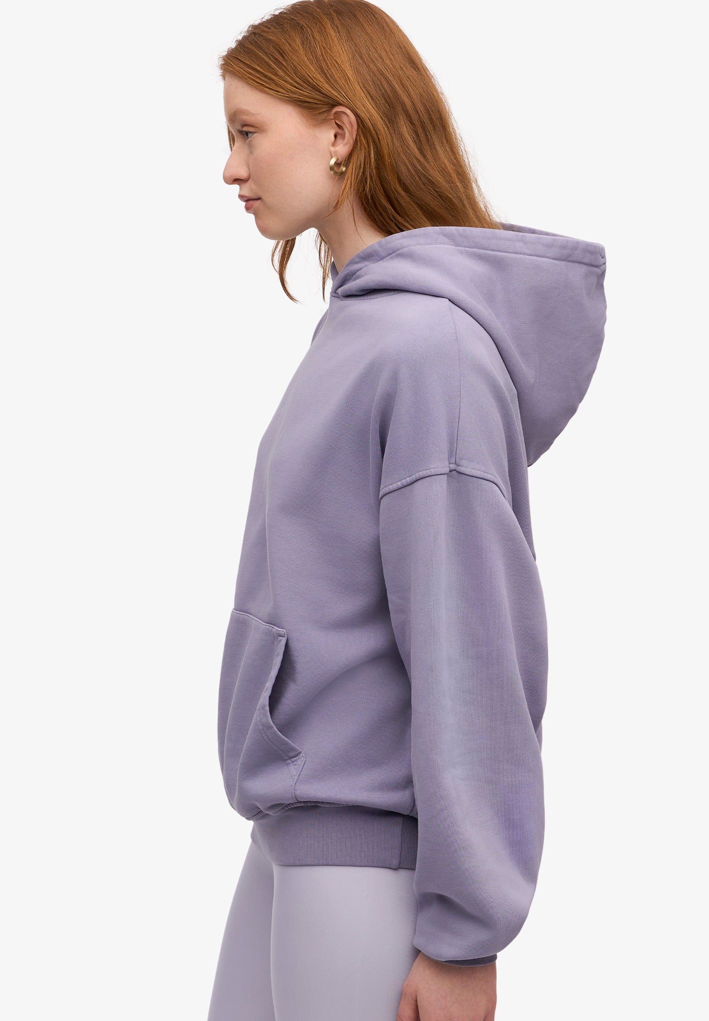 COLORFUL STANDARD - Organic Oversized Hood - Purple Jade - BACKYARD