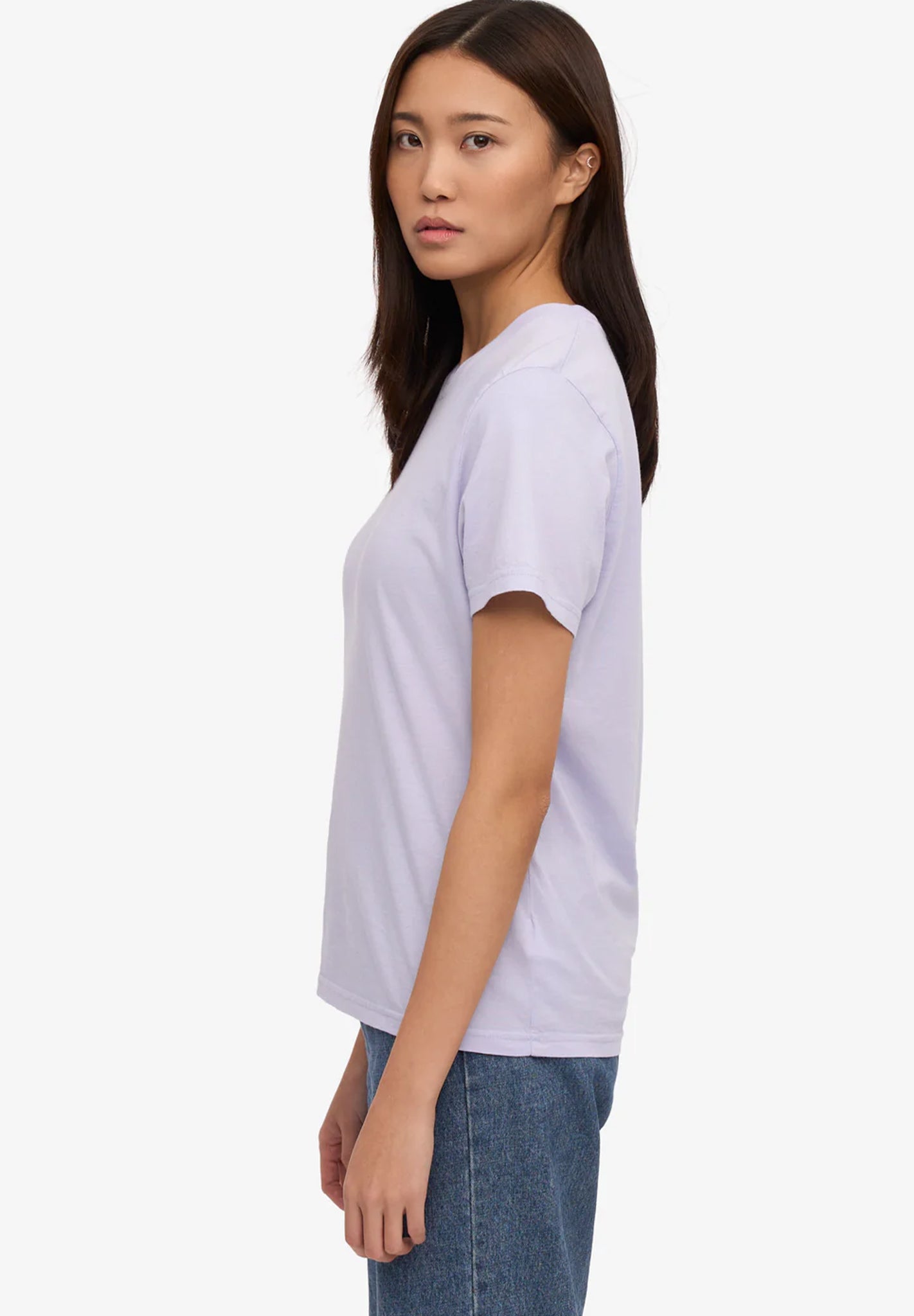 COLORFUL STANDARD - Women Light Organic Tee - Soft Lavender - BACKYARD