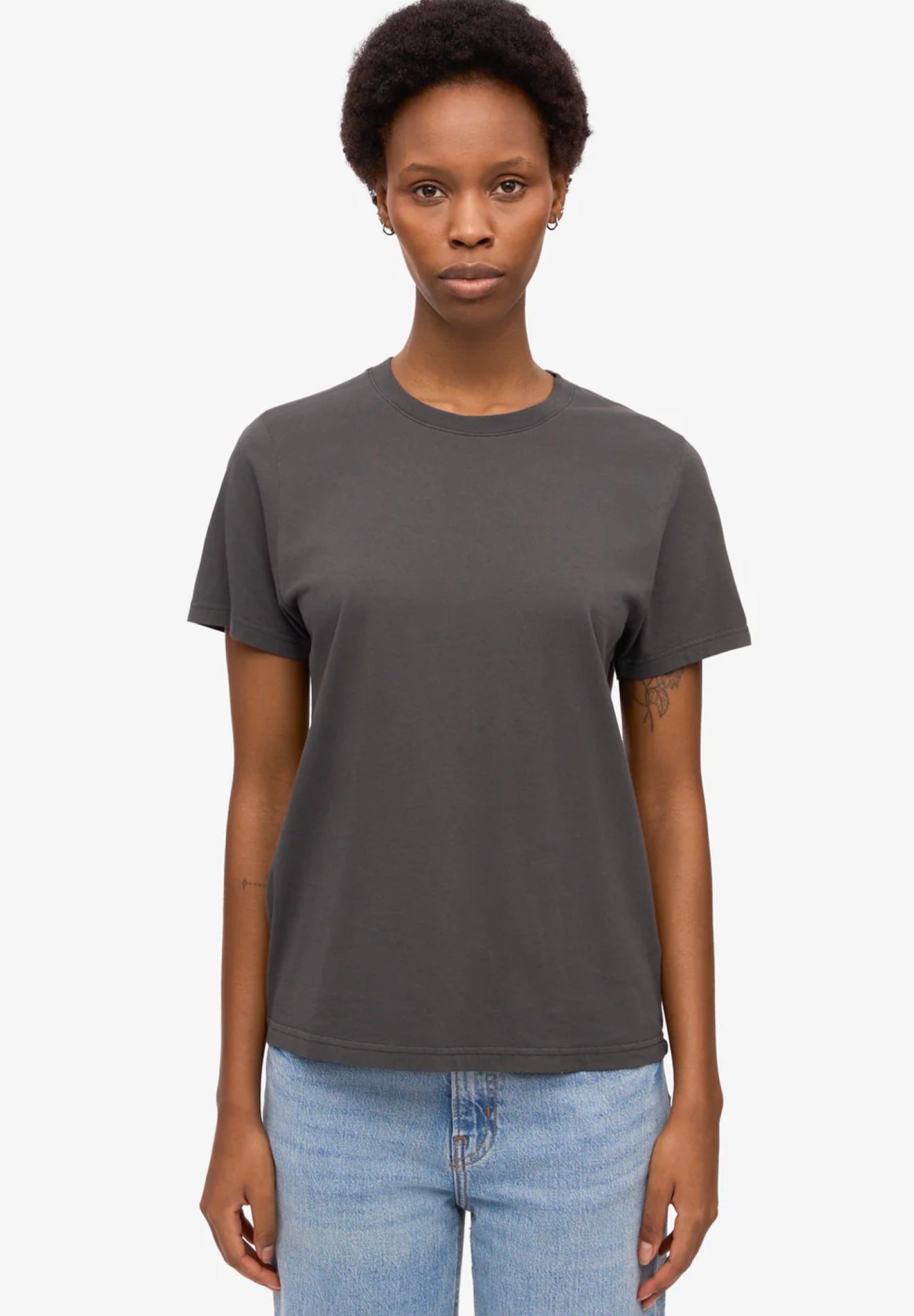 COLORFUL STANDARD - Women Light Organic Tee - Lava Grey - BACKYARD