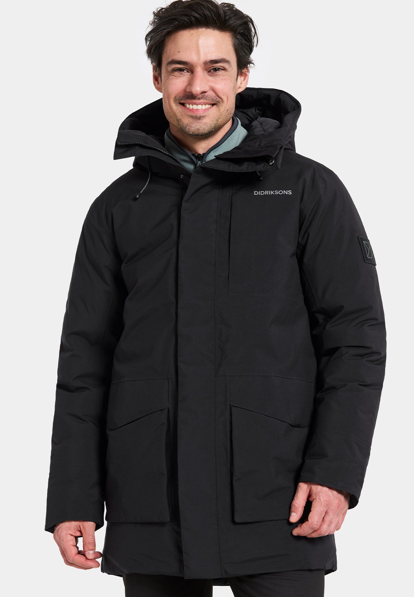 DIDRIKSONS - Akilles USX Parka 2 - Black - BACKYARD