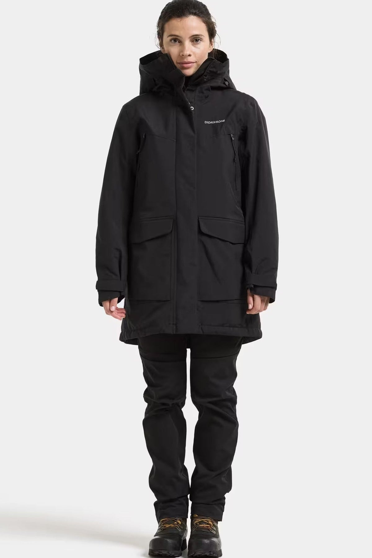 DIDRIKSONS-Felia Women's Parka-Black-BACKYARD