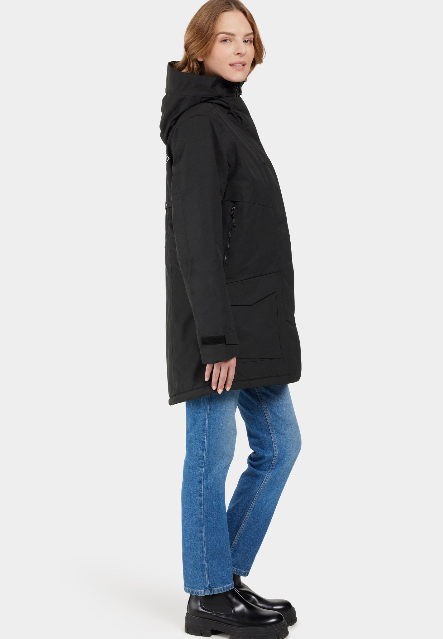 DIDRIKSONS - Frida Women's Parka 7 - Black - BACKYARD