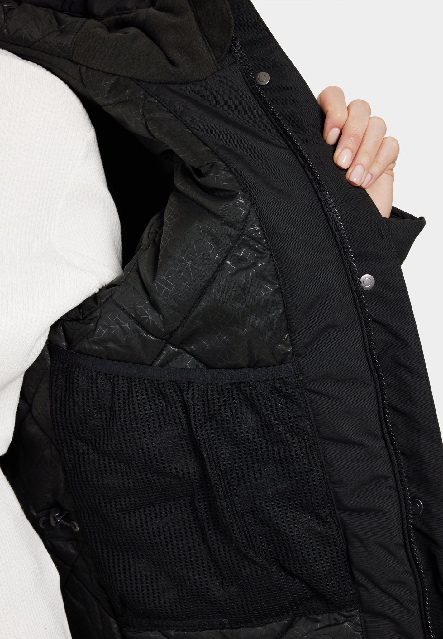 DIDRIKSONS - Frida Women's Parka 7 - Black - BACKYARD