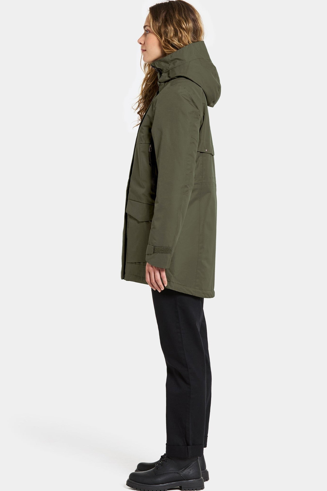 DIDRIKSONS - Frida Women's Parka 7 - Deep Green - BACKYARD