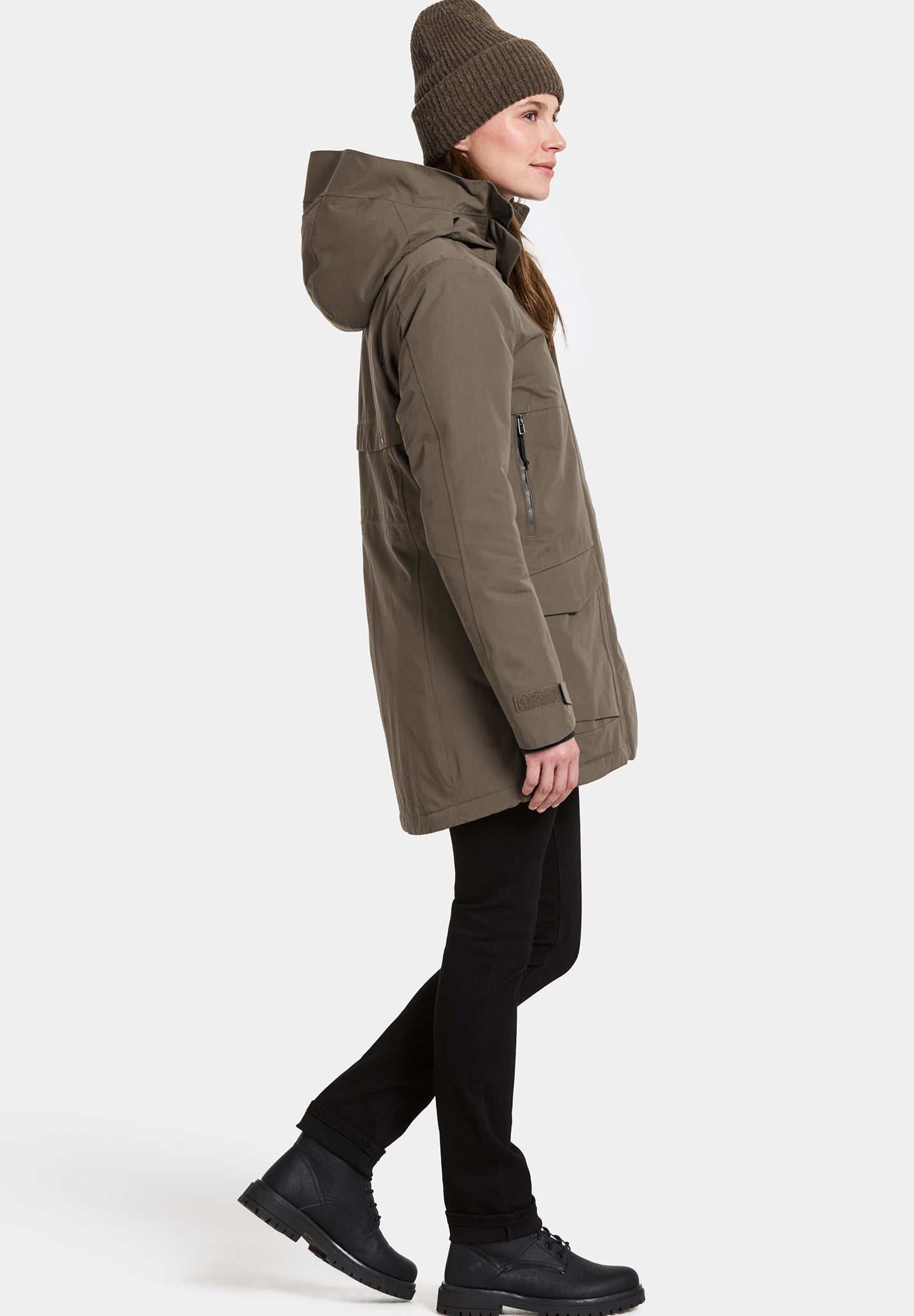 DIDRIKSONS - Frida Women's Parka 7 - Mocha Brown - BACKYARD