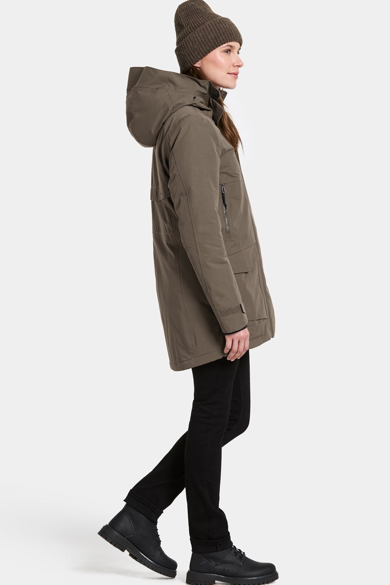 DIDRIKSONS - Frida Women's Parka 7 - Mocha Brown - BACKYARD
