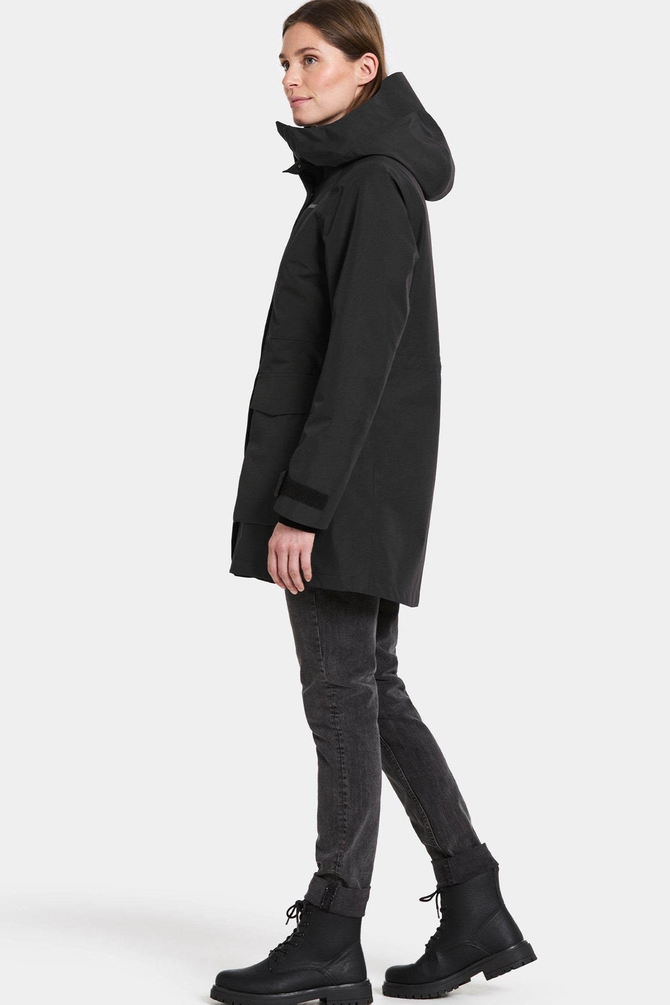 DIDRIKSONS - Harriet Women's Parka - Black - BACKYARD