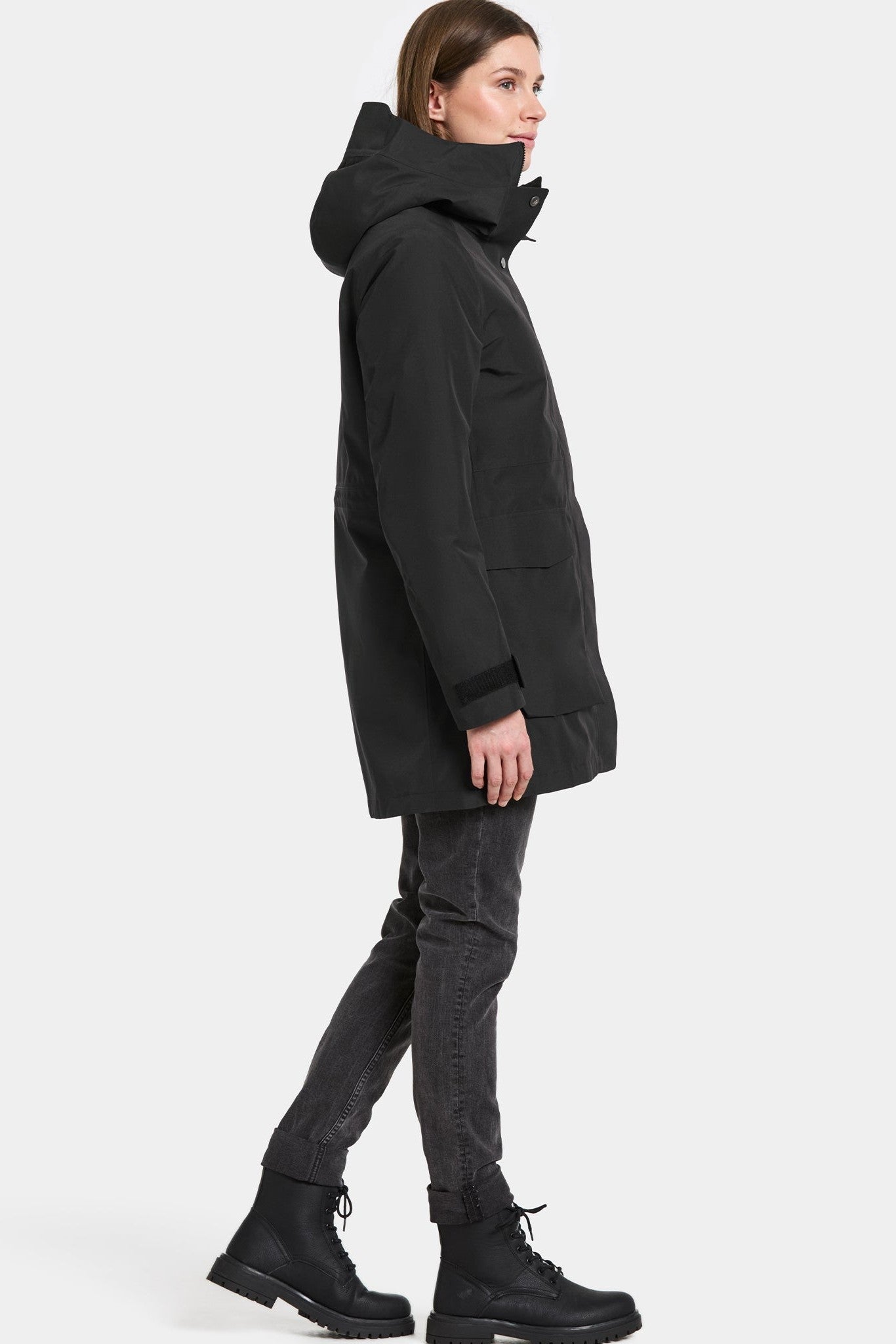 DIDRIKSONS - Harriet Women's Parka - Black - BACKYARD
