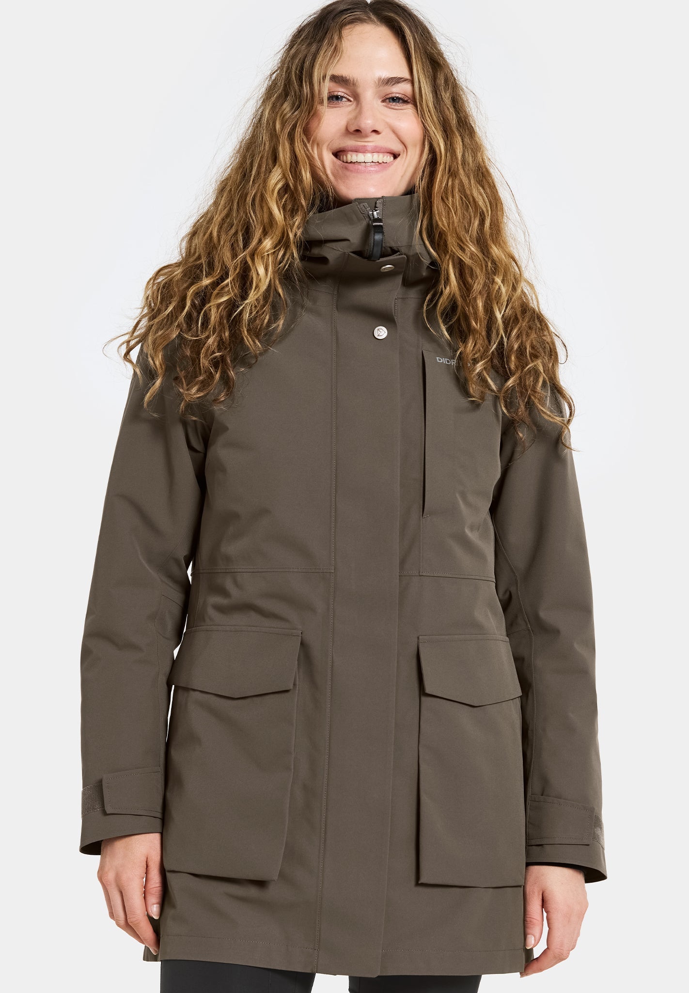 DIDRIKSONS - Harriet Women's Parka - Mocha Brown - BACKYARD