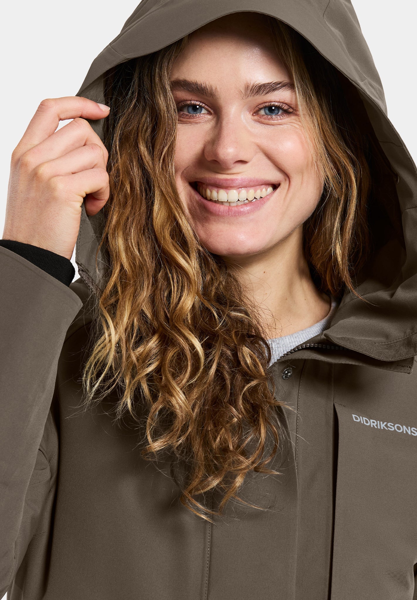 DIDRIKSONS - Harriet Women's Parka - Mocha Brown - BACKYARD