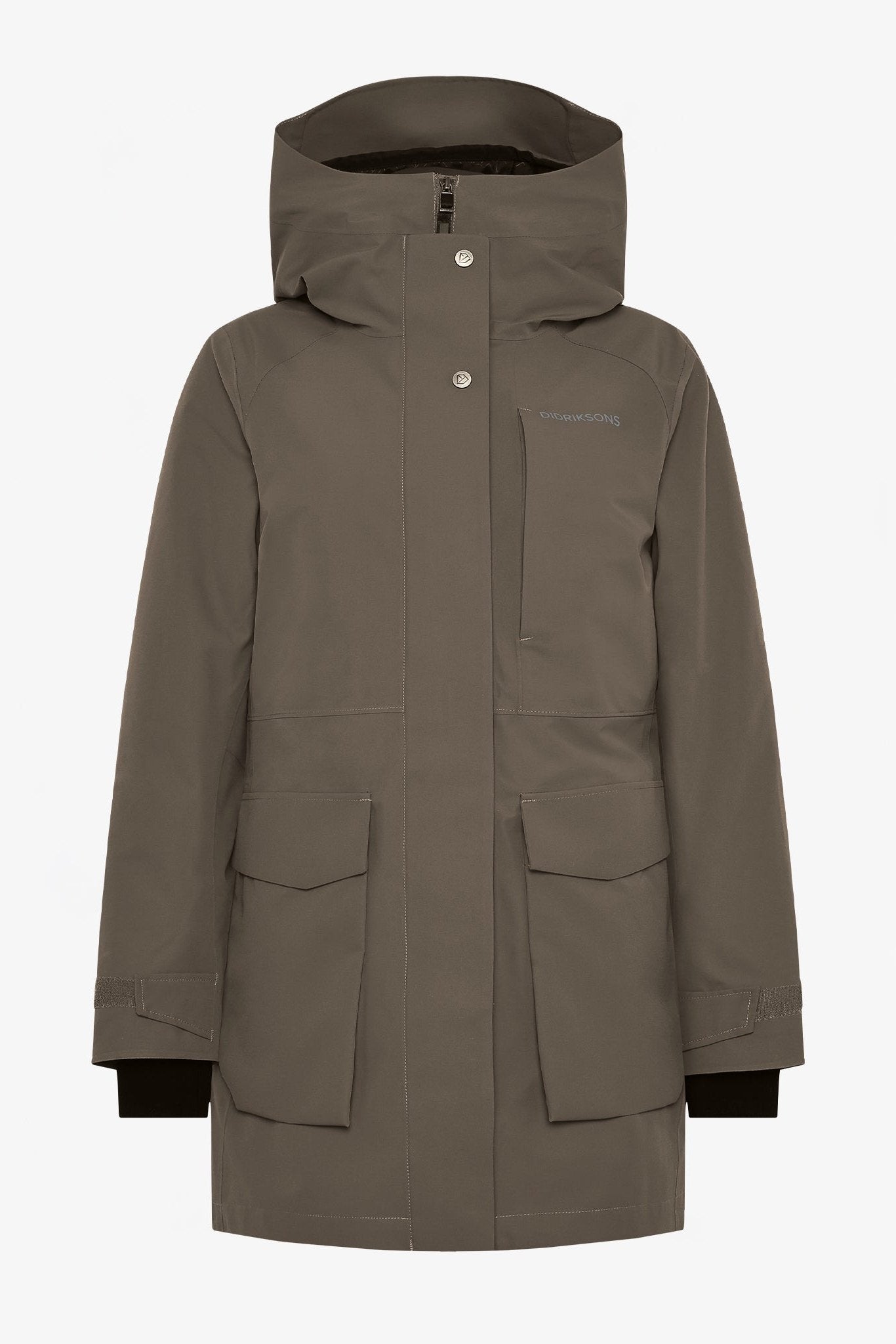 DIDRIKSONS - Harriet Women's Parka - Mocha Brown - BACKYARD