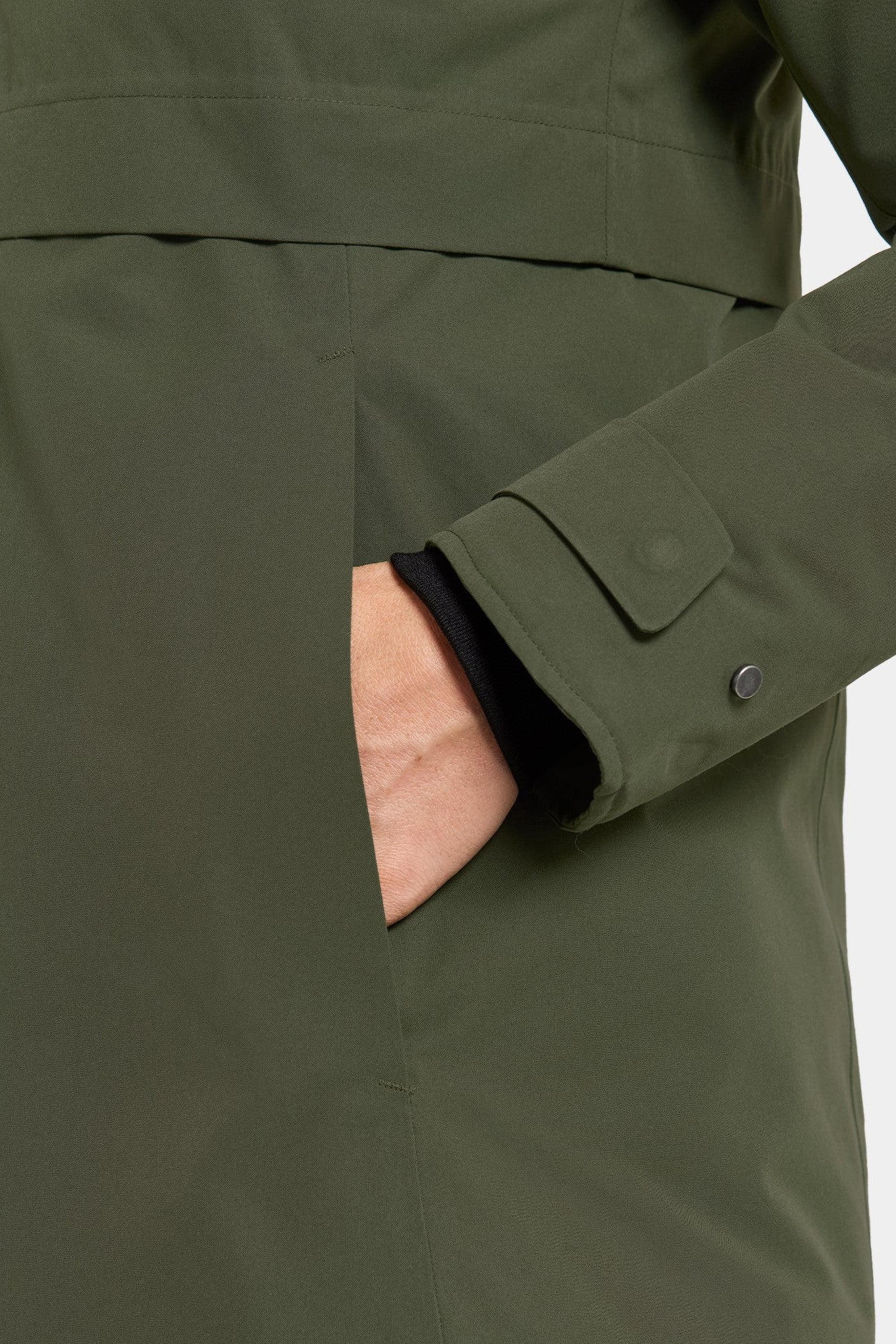 DIDRIKSONS - Helle Women’s Parka 6 - Deep Green - BACKYARD