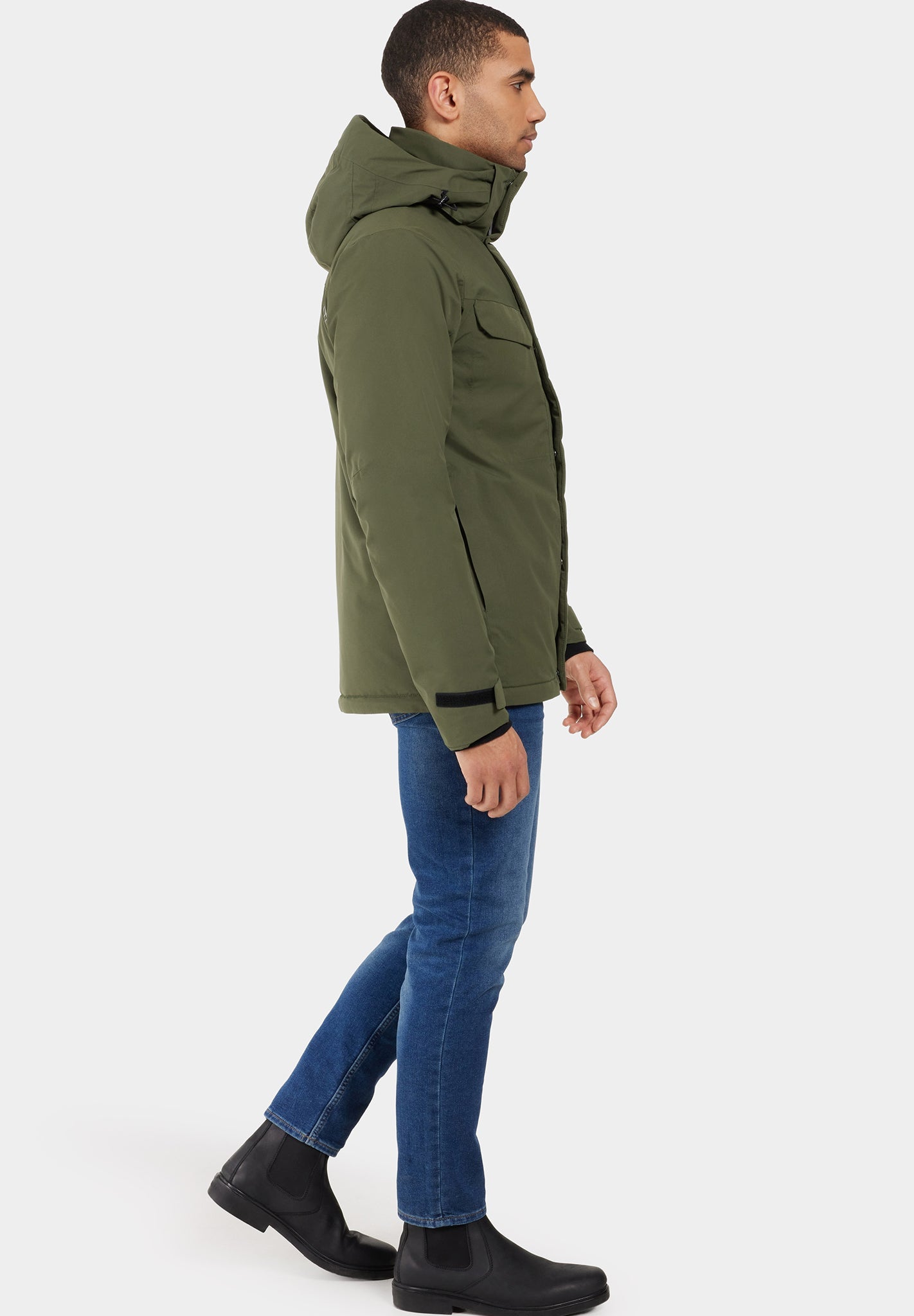 DIDRIKSONS - Stefan USX Jacket - Deep Green - BACKYARD