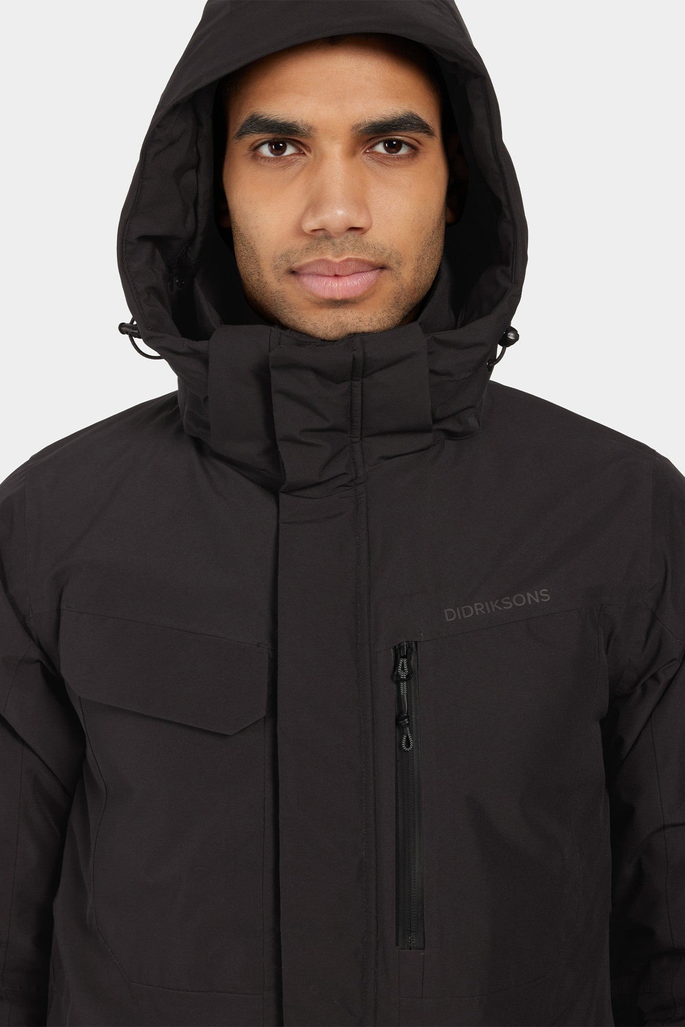 DIDRIKSONS - Stefan USX Jacket - Black - BACKYARD
