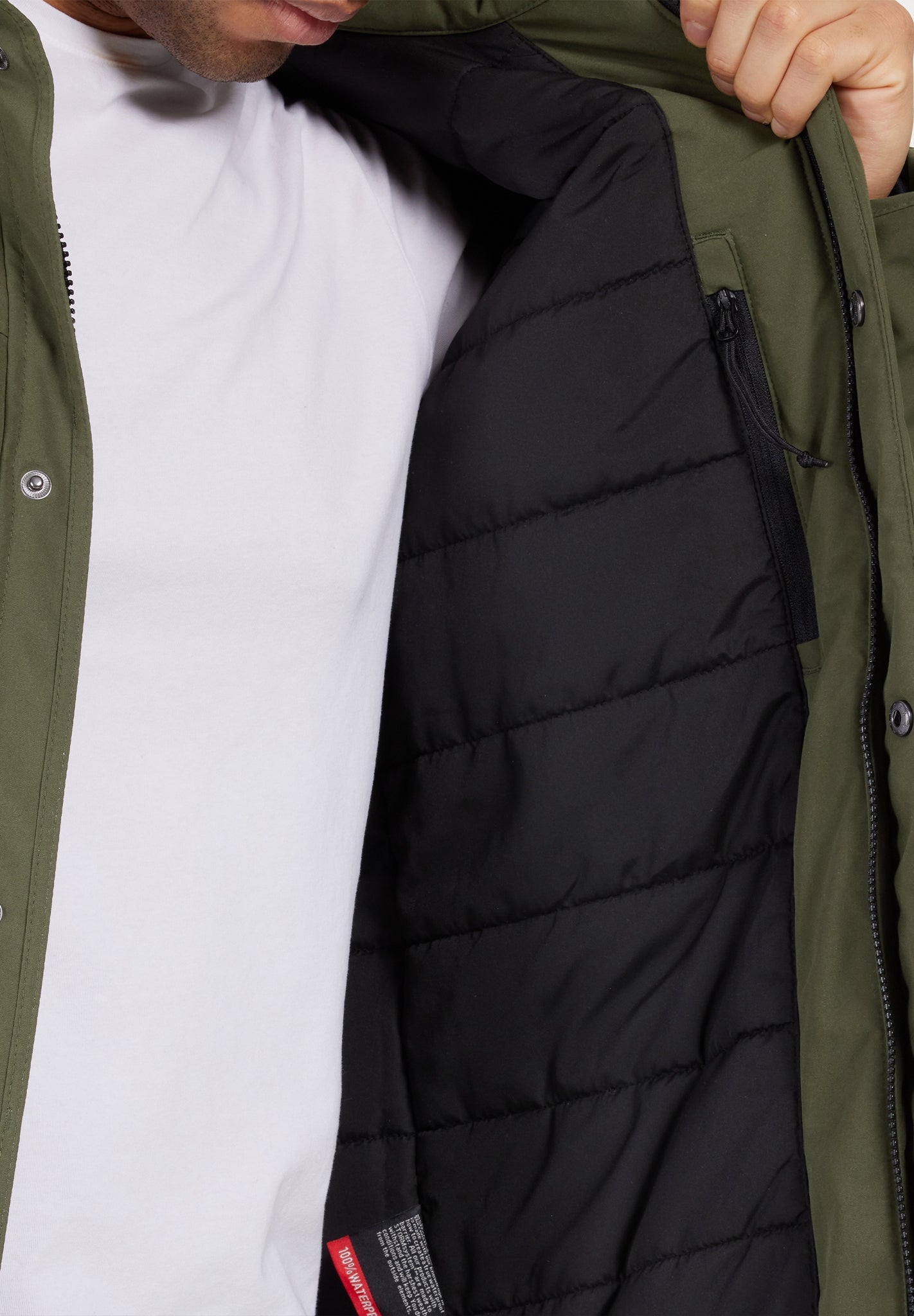 DIDRIKSONS - Stefan USX Jacket - Deep Green - BACKYARD