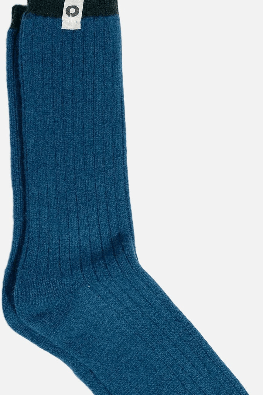 ECOALF-Contraste Socks High-Cobalt-BACKYARD