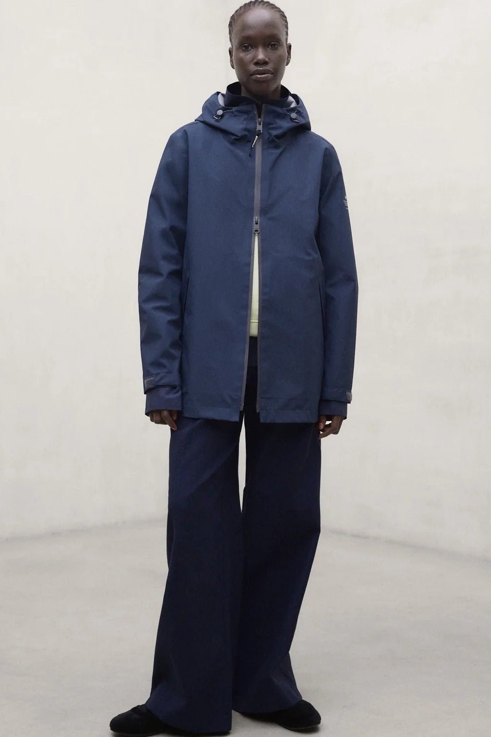 ECOALF-Diluvio Jacket-Steel Blue-BACKYARD