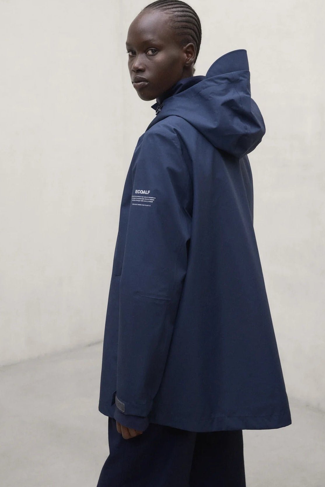 ECOALF-Diluvio Jacket-Steel Blue-BACKYARD