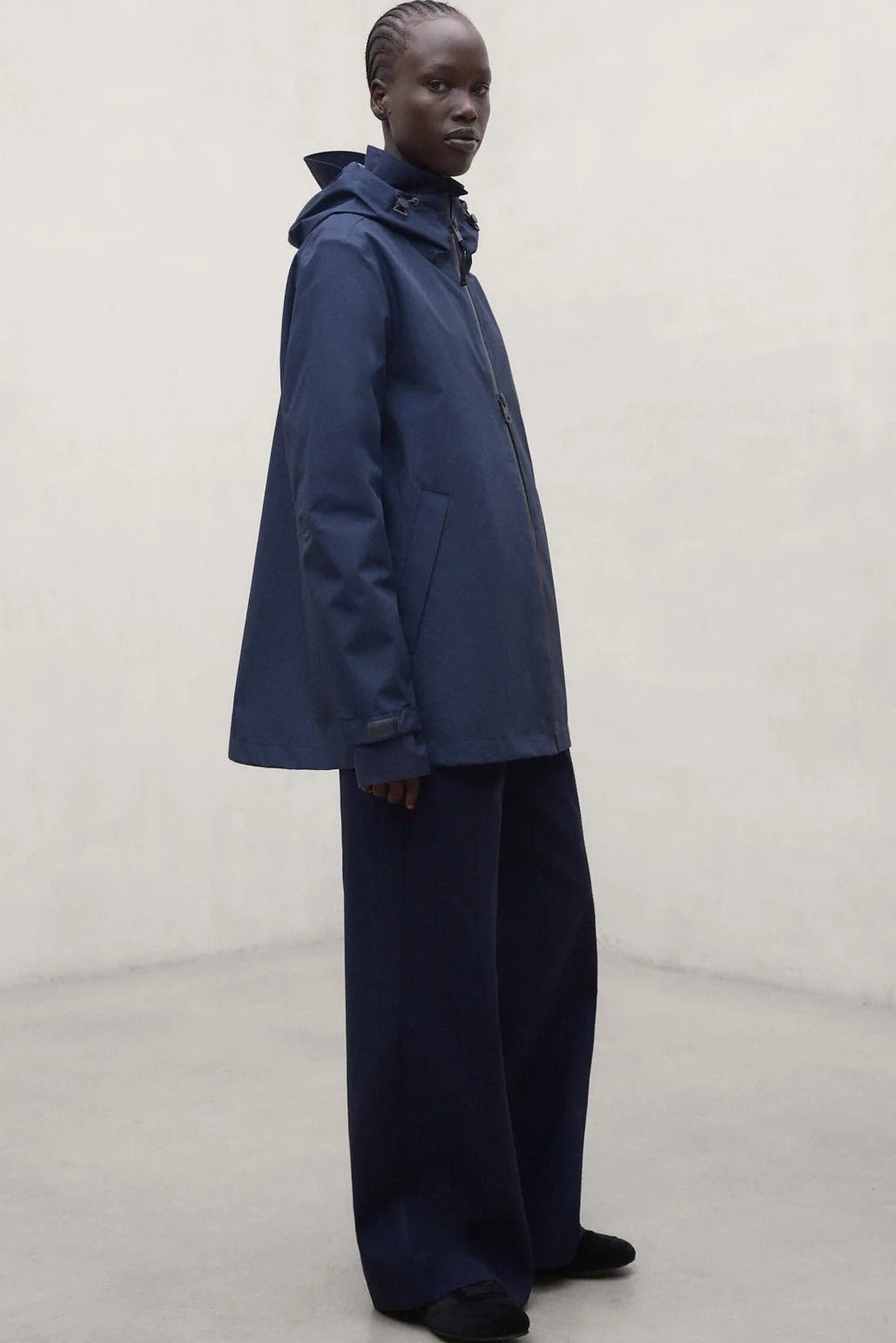 ECOALF-Diluvio Jacket-Steel Blue-BACKYARD