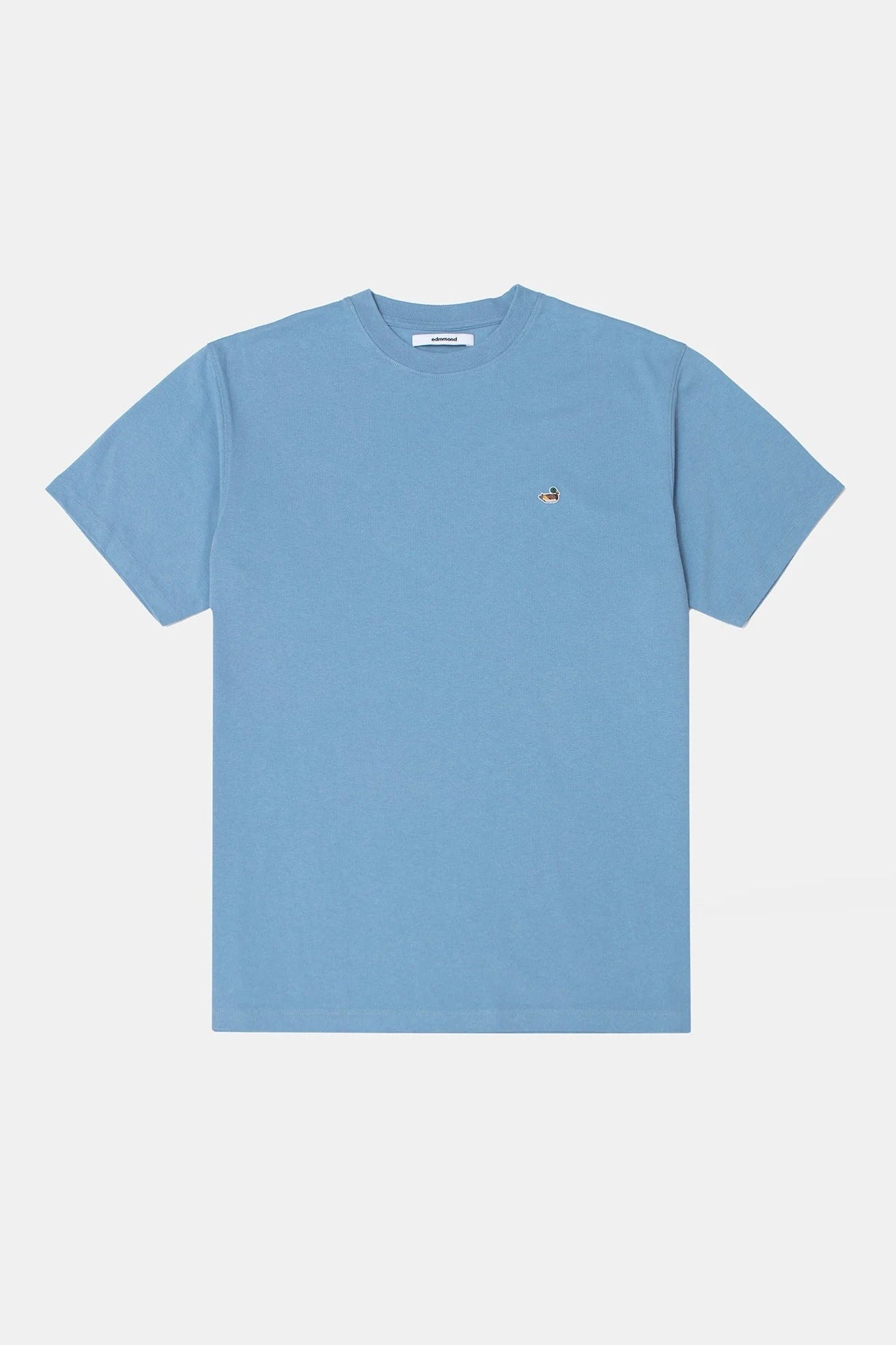 EDMMOND STUDIOS-Duck Patch T-Shirt-Plain Steel-BACKYARD