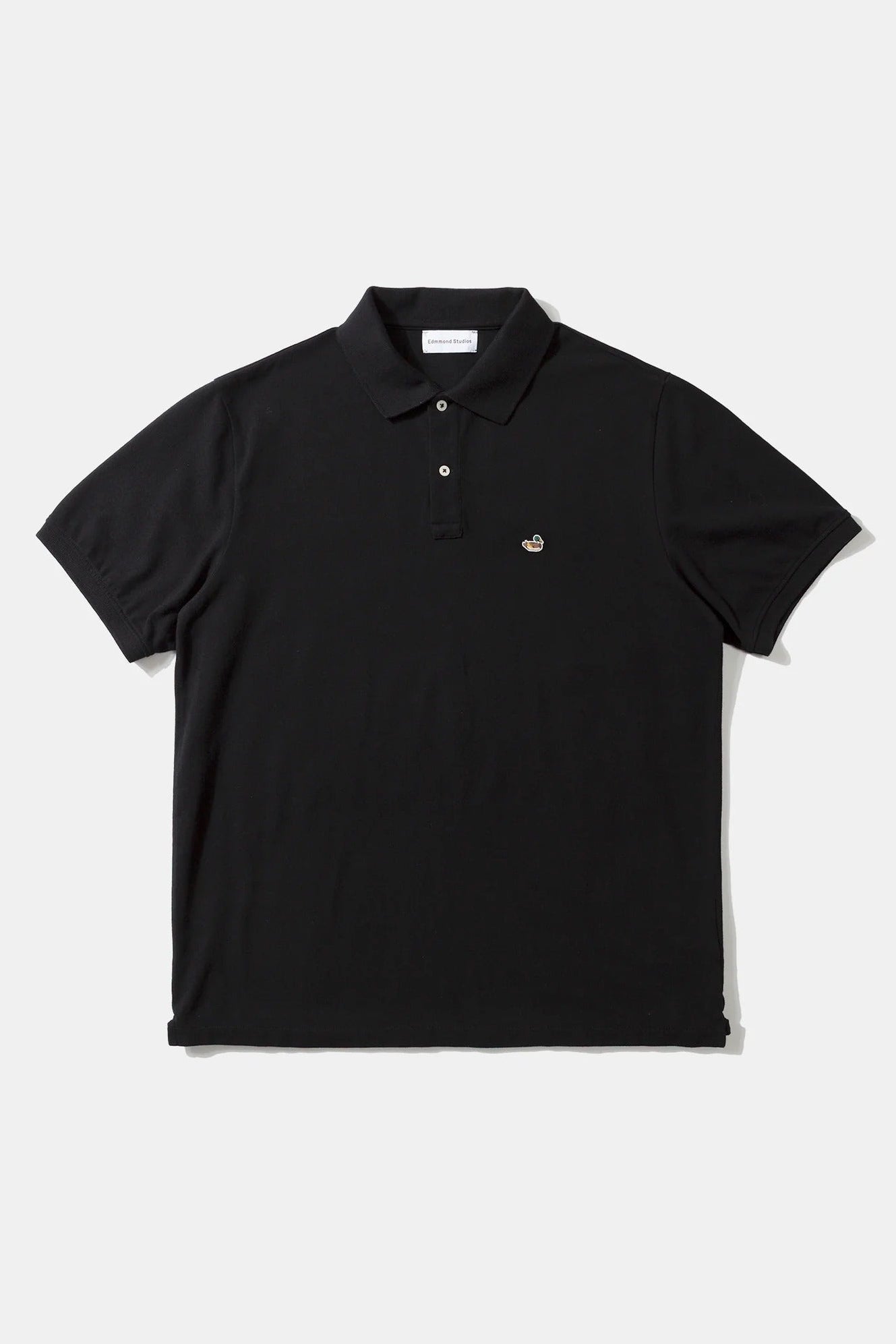 EDMMOND STUDIOS - Duck Polo - Plain Black - BACKYARD
