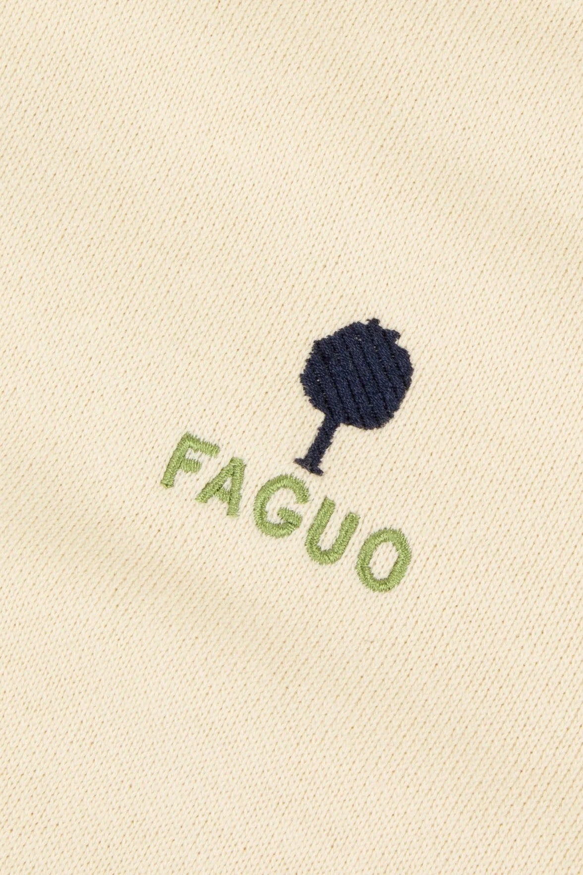 FAGUO - Amboise Sweat - Ecru - BACKYARD