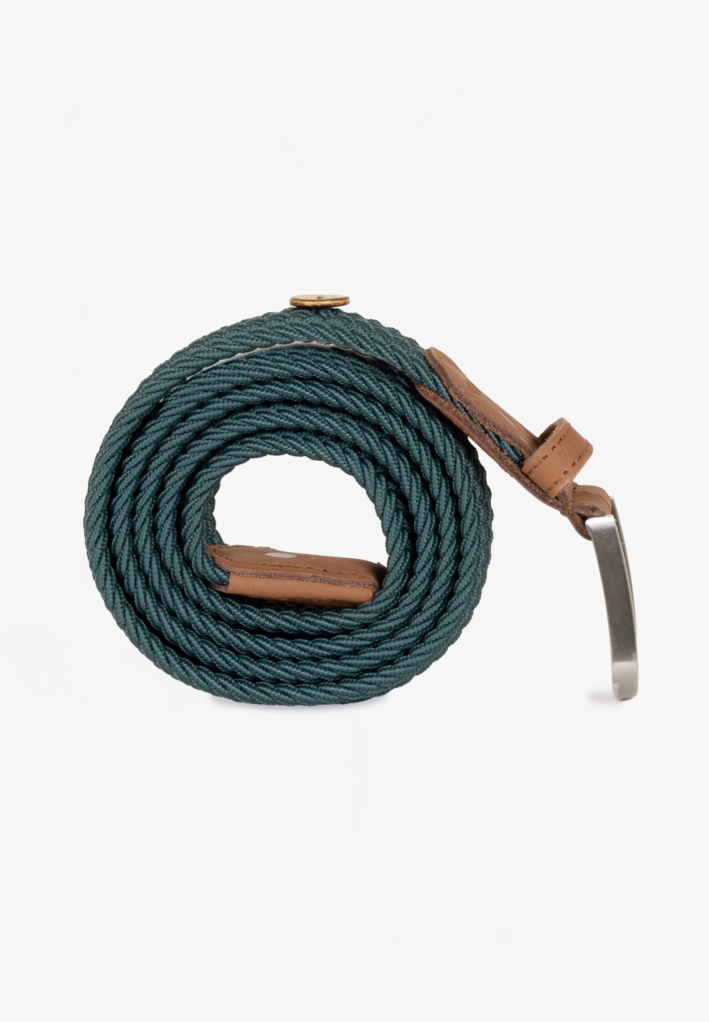FAGUO - Belt Syn Woven - Green 31 - BACKYARD