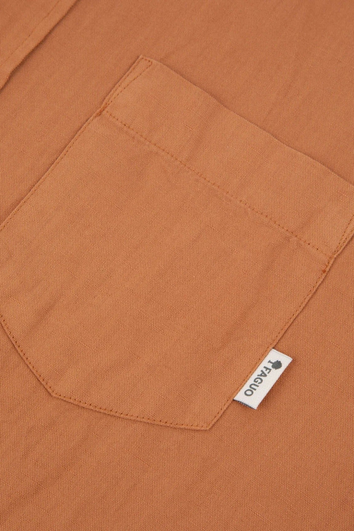 FAGUO - Chiavari Shirt Woven - Light Brick - BACKYARD