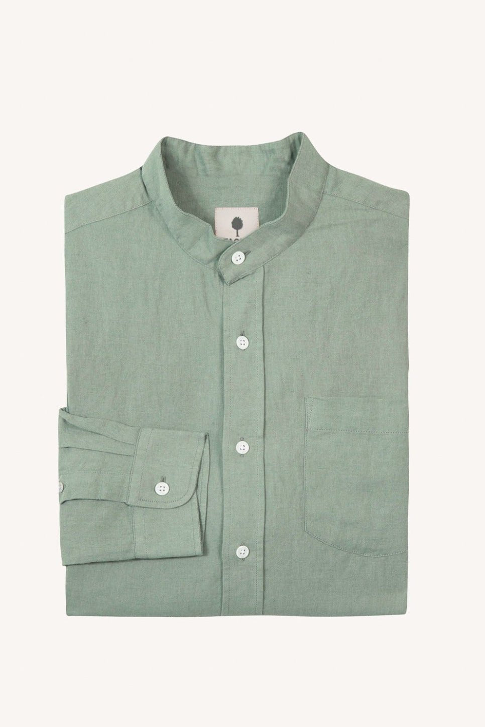 FAGUO - Chiavari Shirt Woven - Light Green - BACKYARD